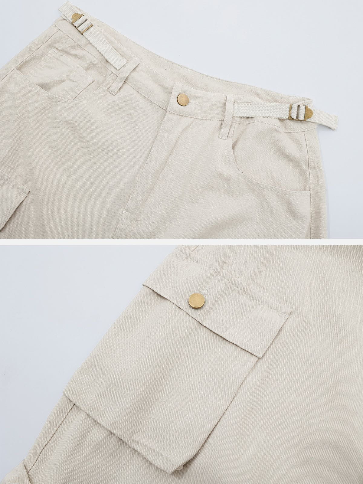 Haaura Vintage Multi-pocket Cargo Pants