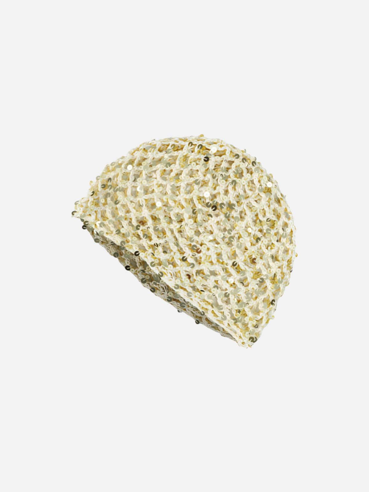 Sequin Turban Beanie