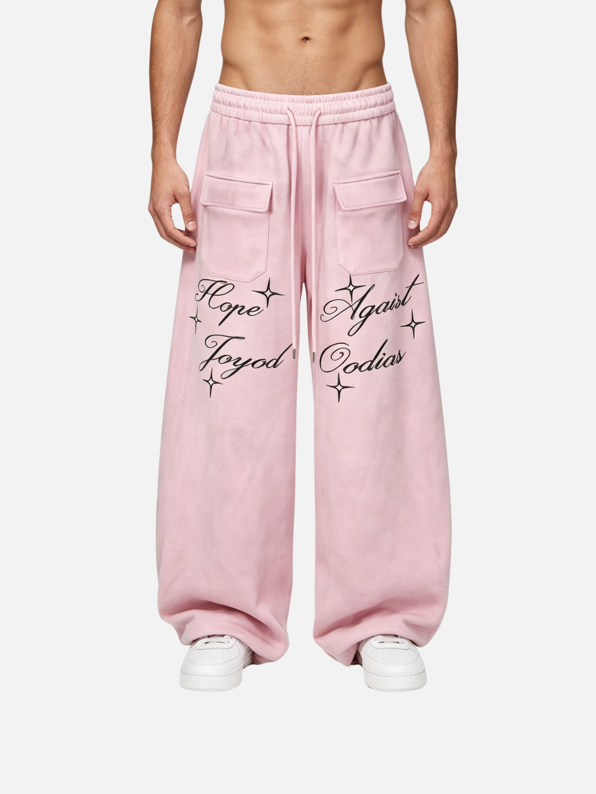 Haaura Script Star Graphic Sweatpants