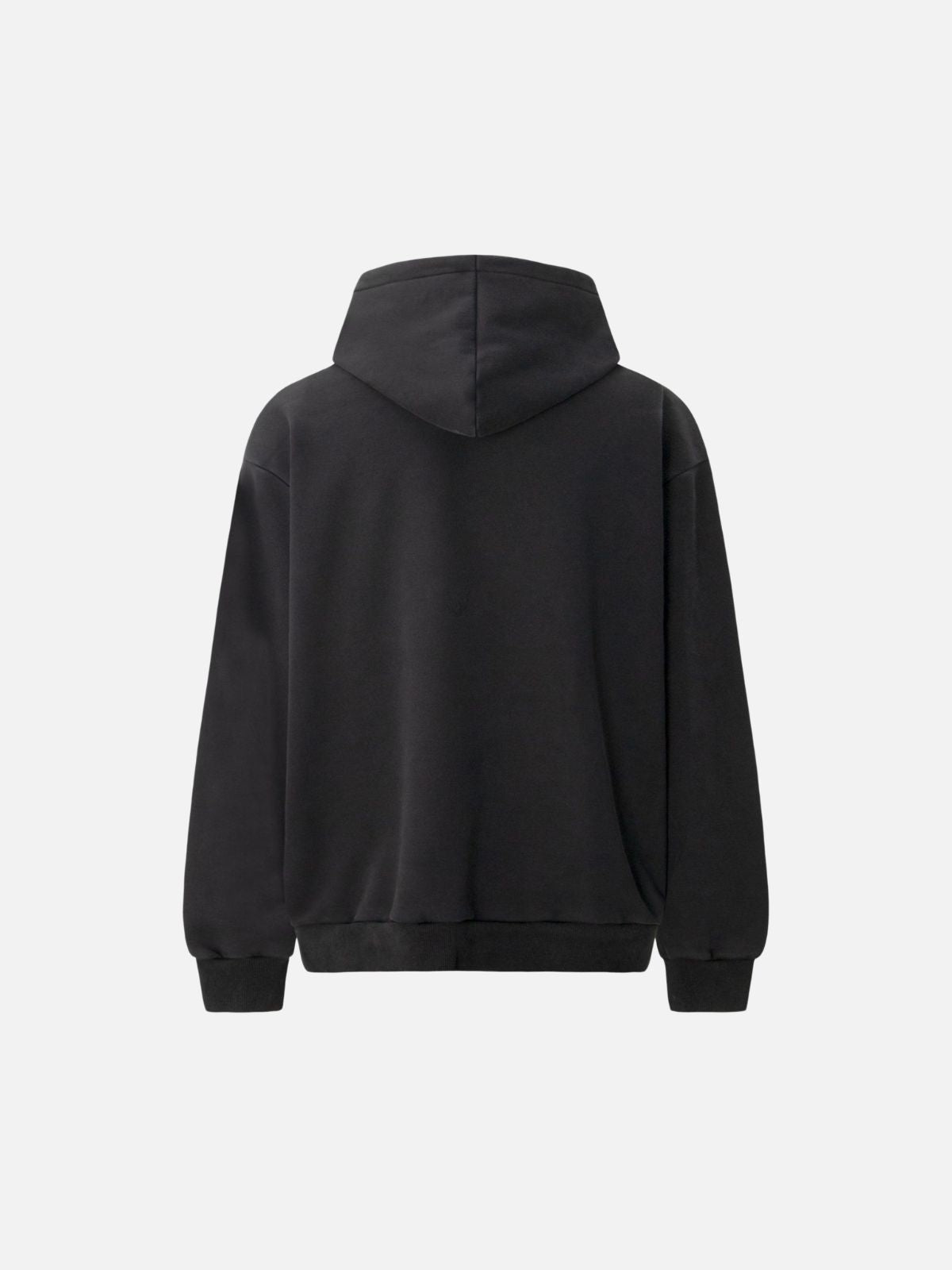 Haaura "Deare Friend" Distressed Portrait Hoodie