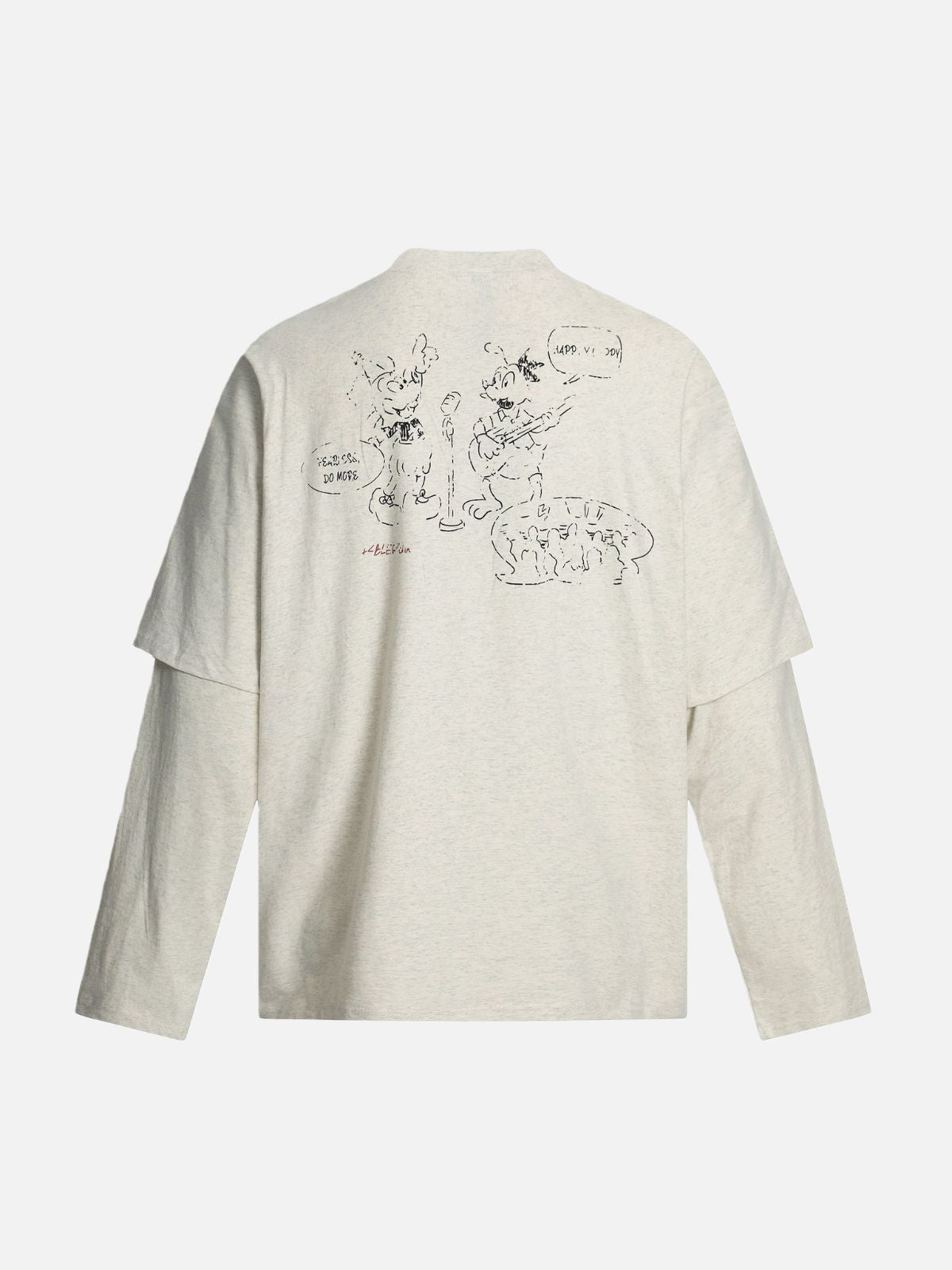 Haaura Blackenergy Doodle Long Sleeve Tee