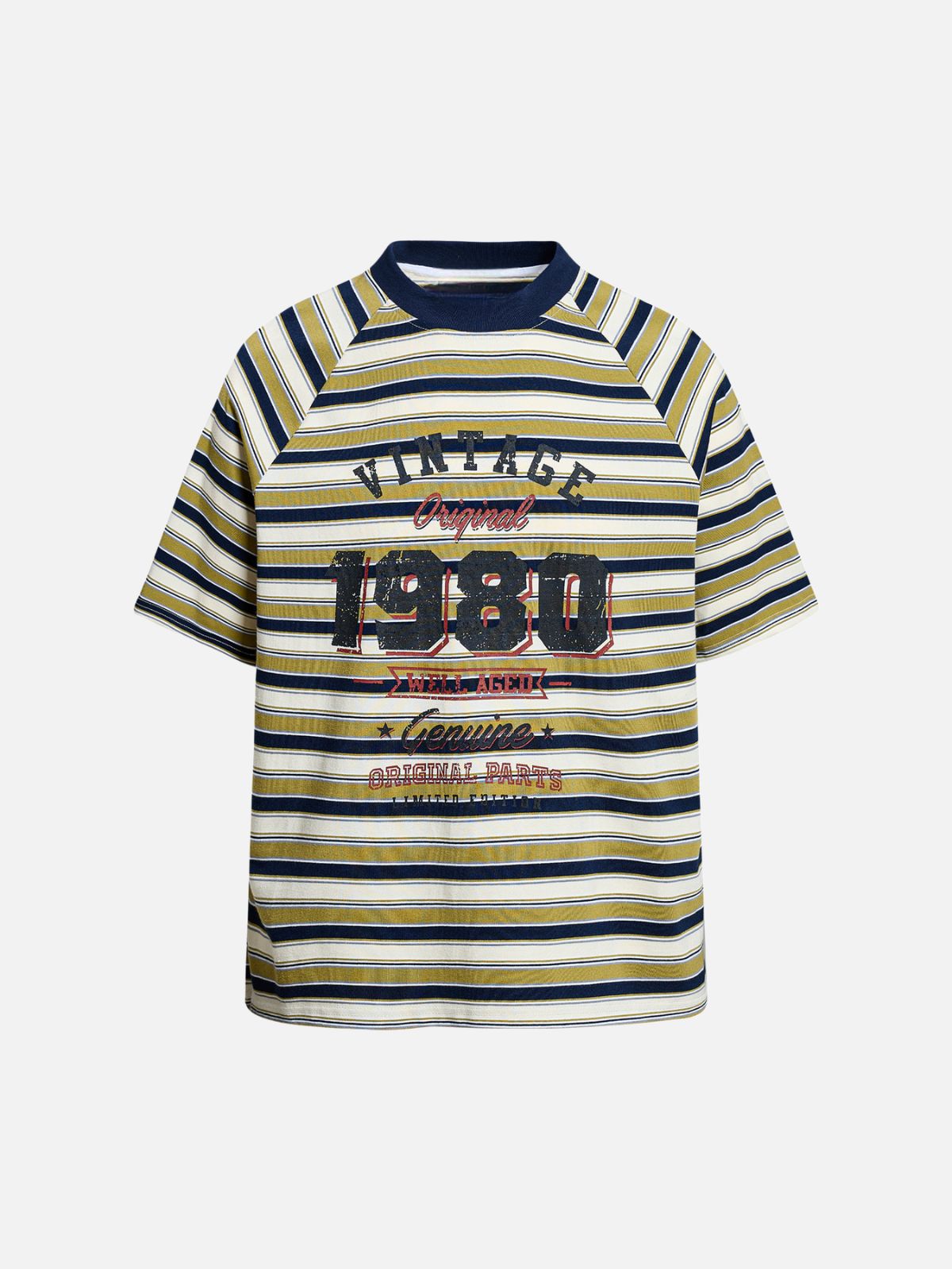 Haaura 1980 Striped Vintage Tee