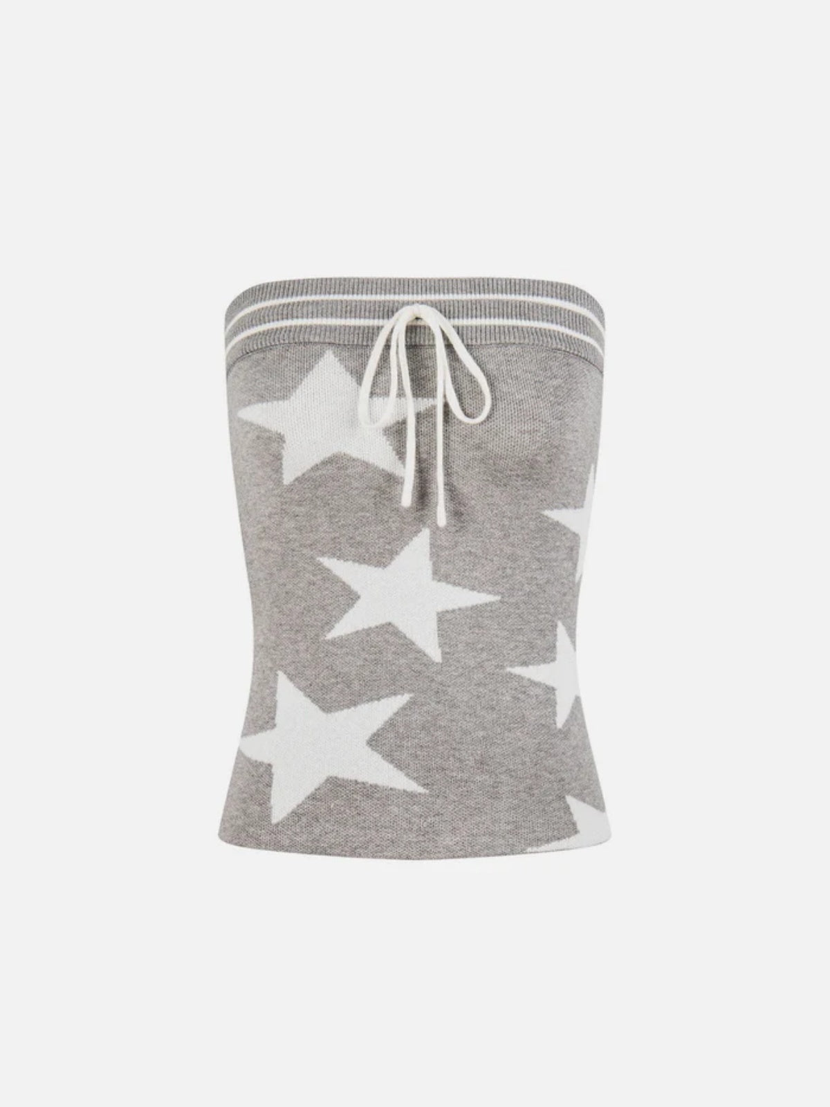 Haaura Star Knit Tube Top