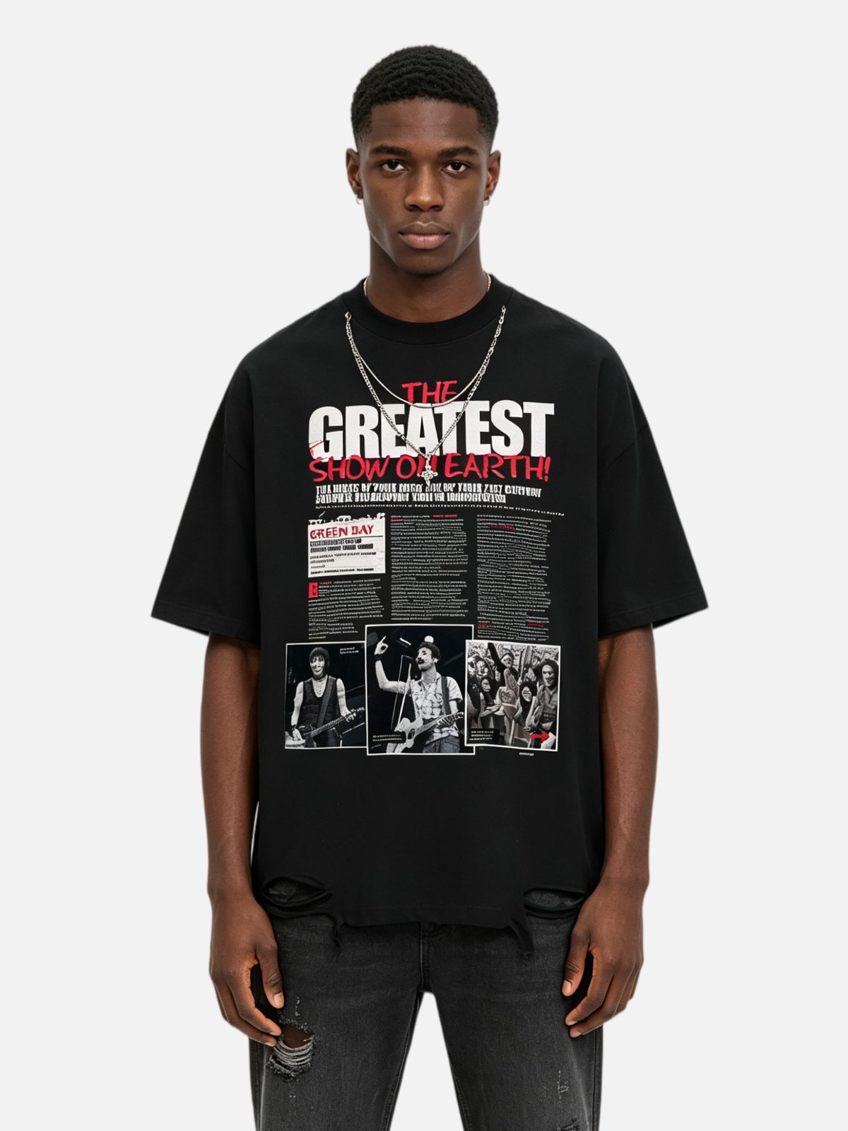 Haaura Green Day Tour Poster Tee