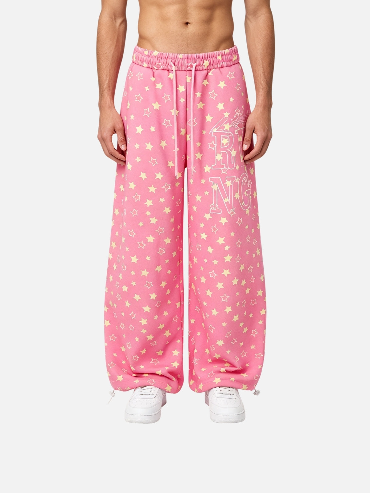 Haaura Allover Star Graphic Sweatpants