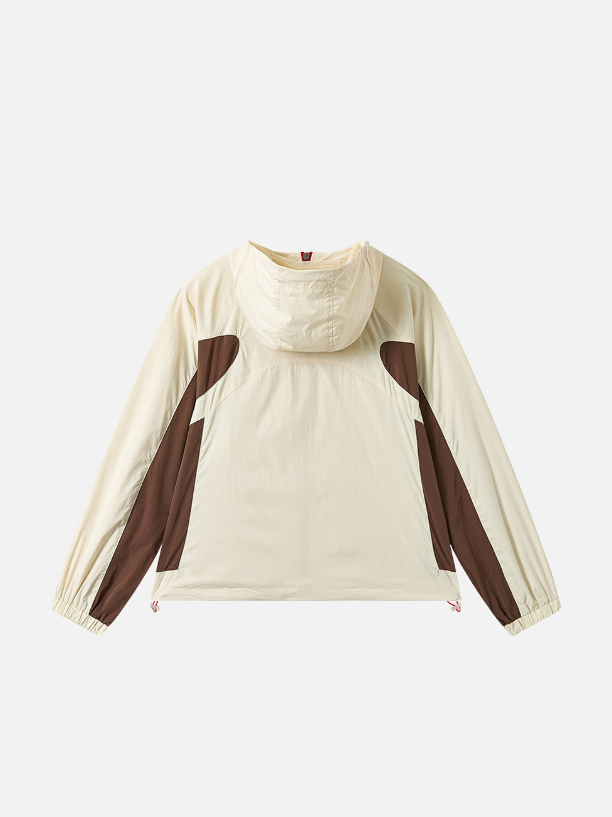 Haaura Colorblock Drawstring Hooded Jacket