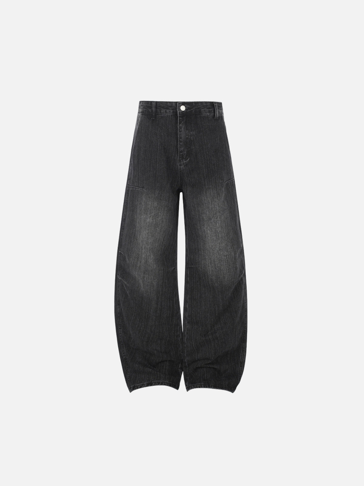 Haaura Washed Baggy Barrel Jeans