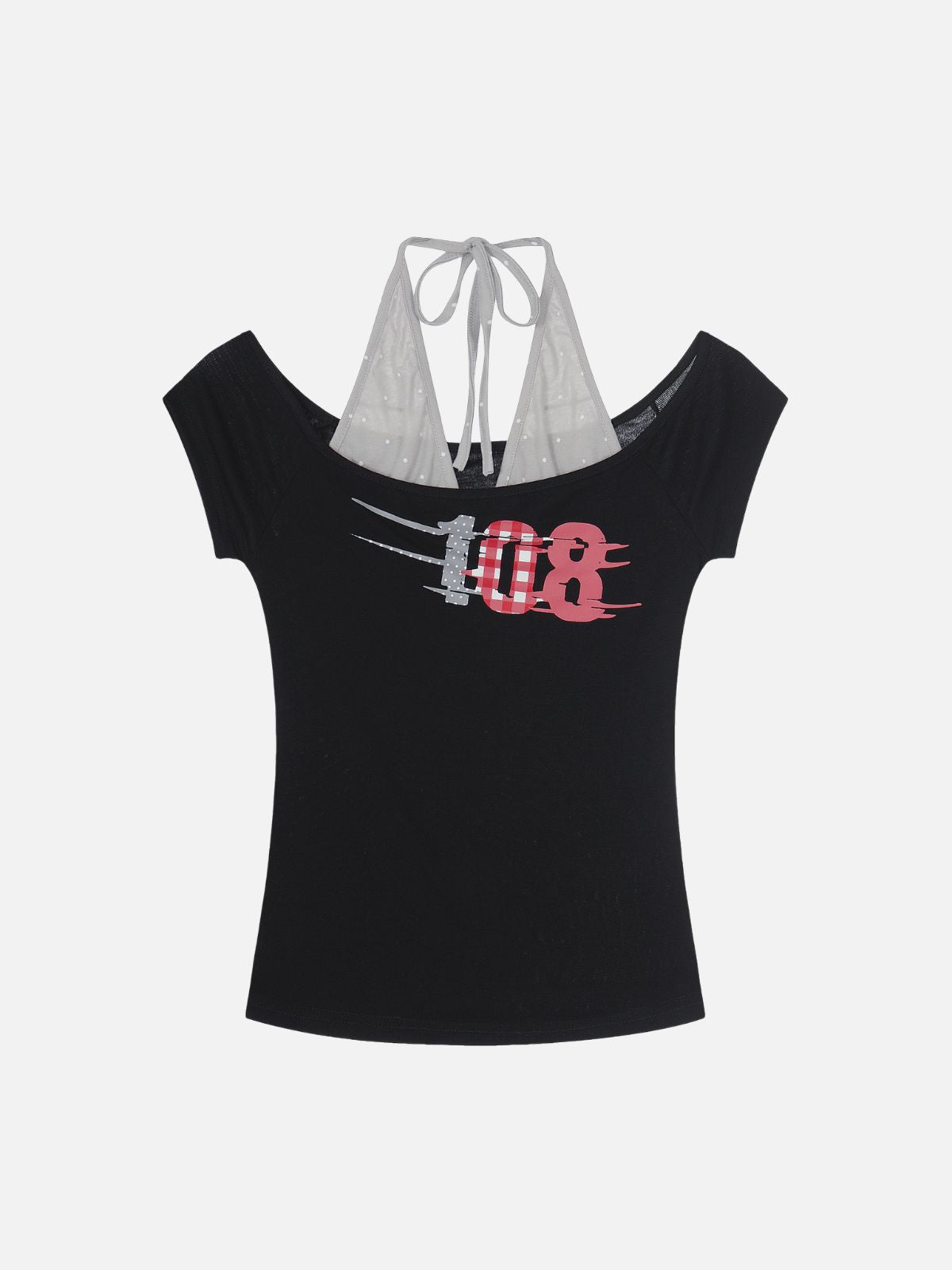 Haaura Halter Layered Tee