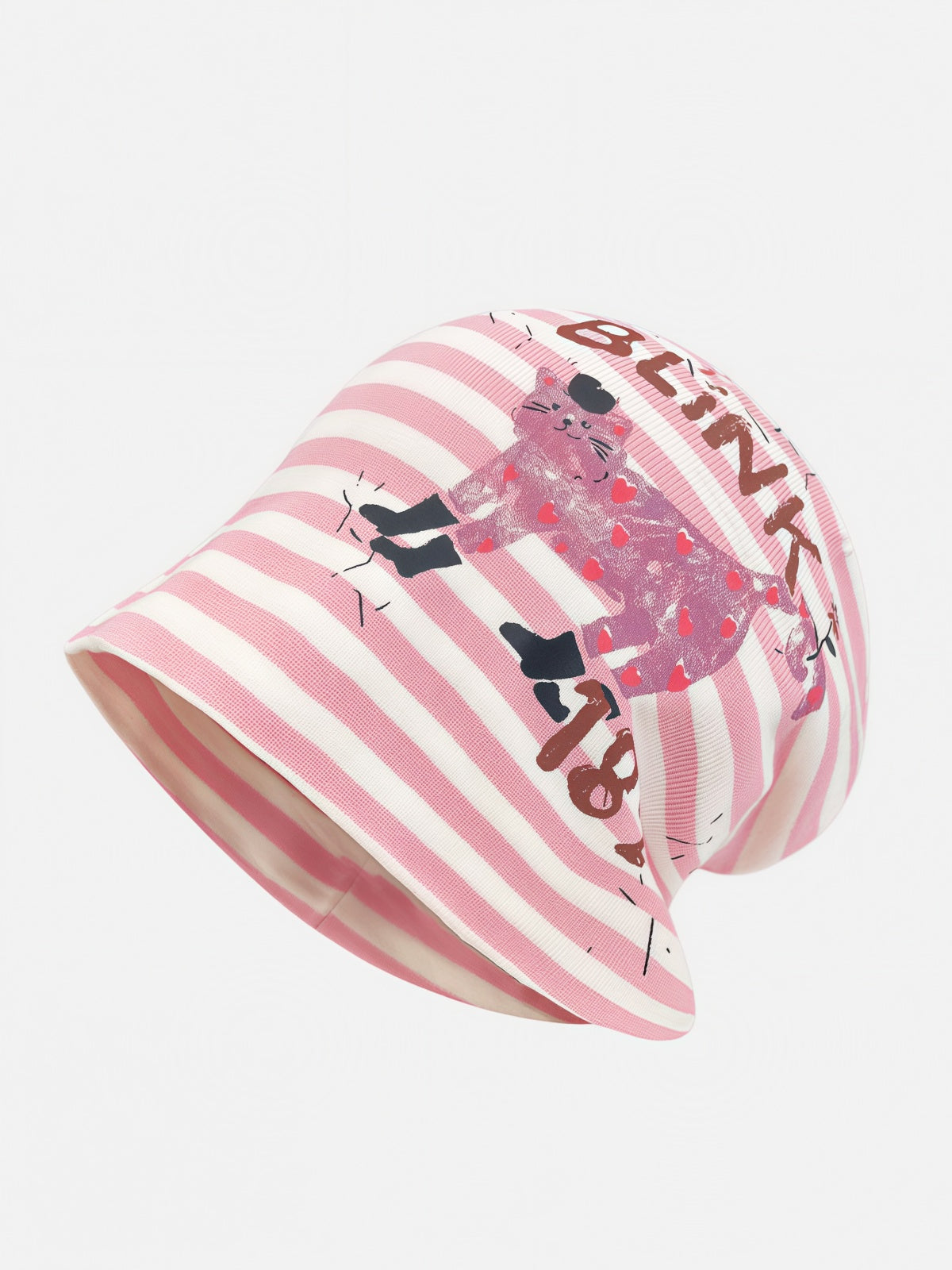 Graphic Stripe Beanie