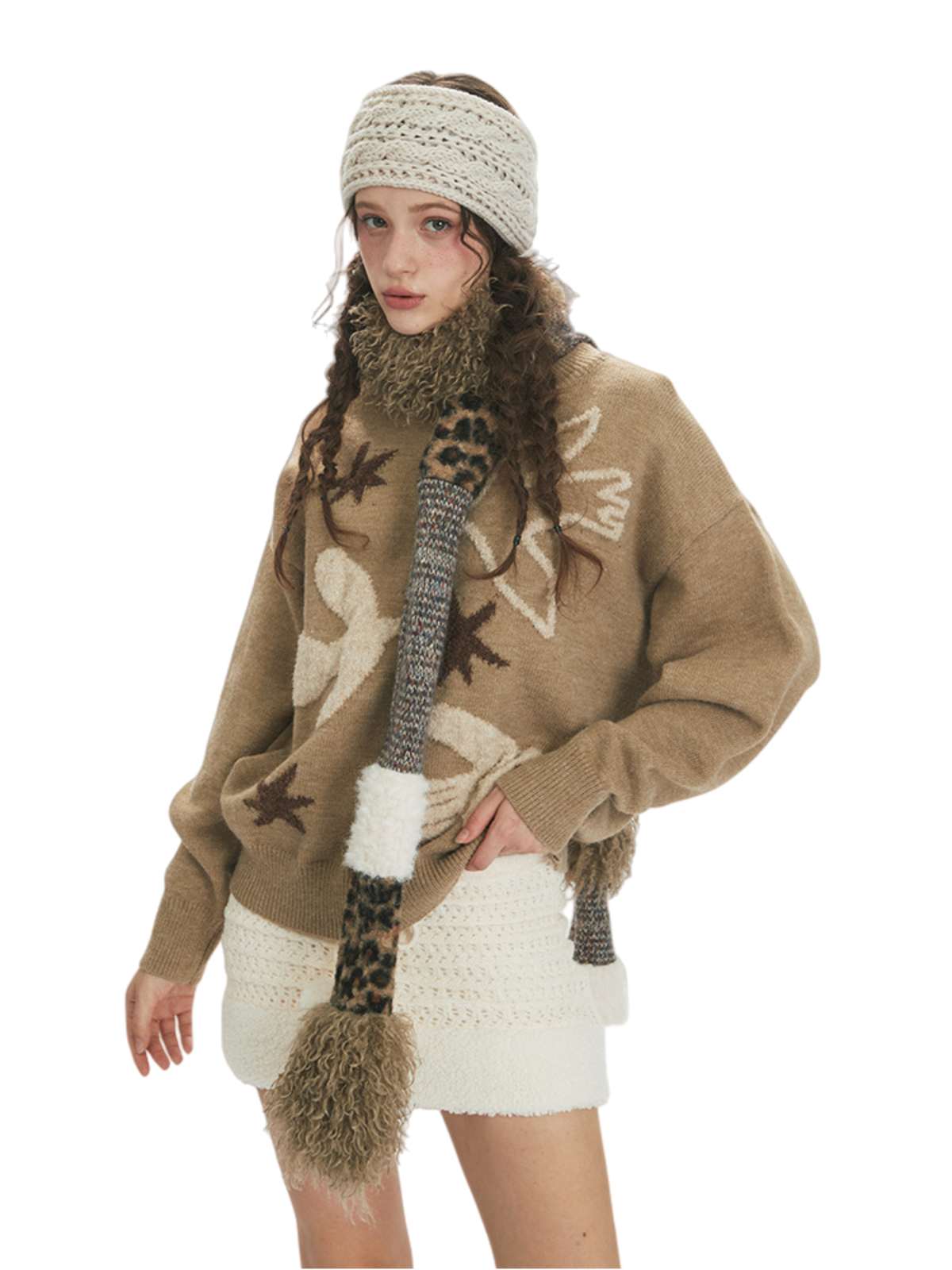 Haaura Bird Star Sweater