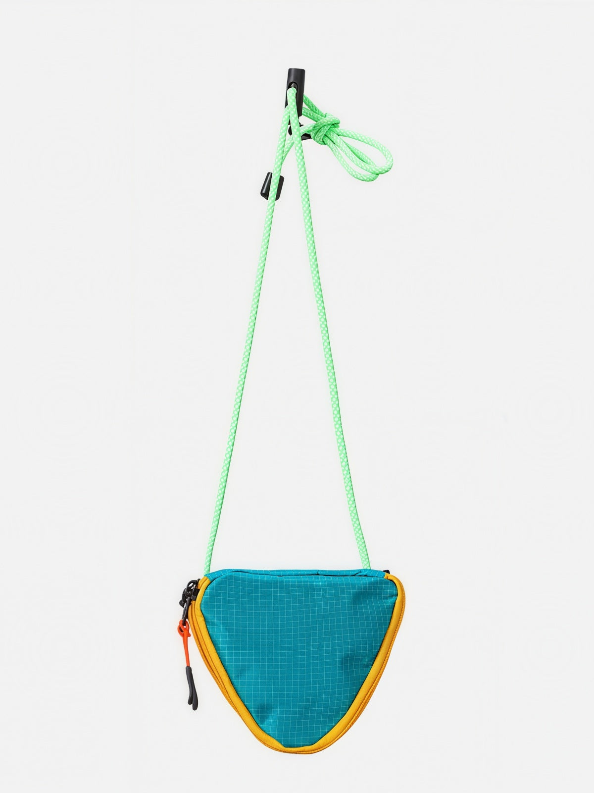 Retro Triangle Grid Harness Pouch
