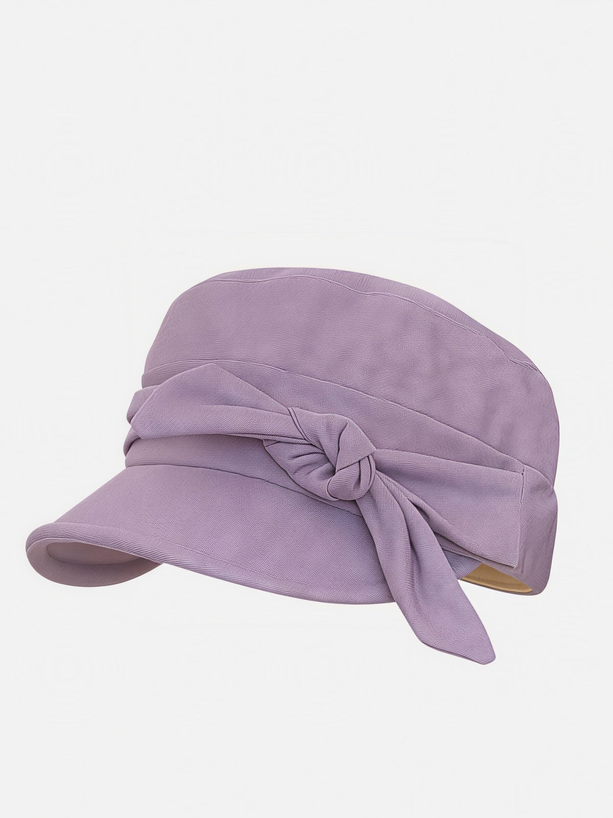 Bow Detail Flat Cap