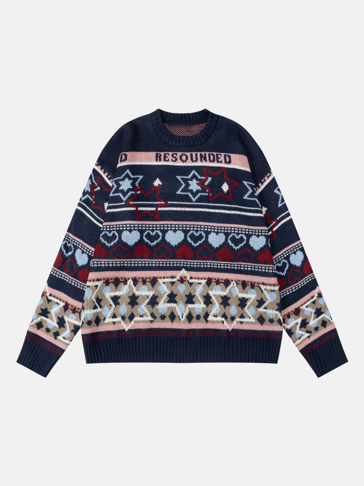 Haaura Star Fair Isle Sweater