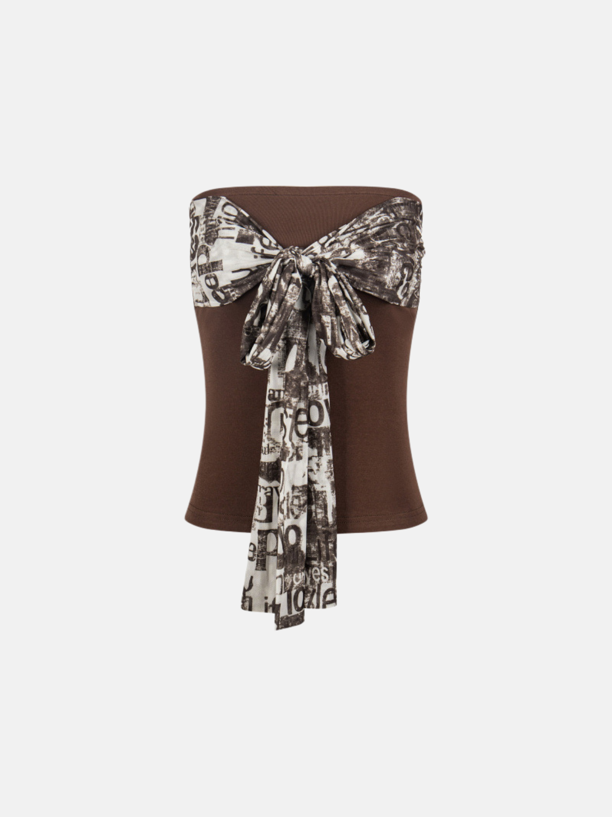 Haaura Ribbon Bow Bandeau Top