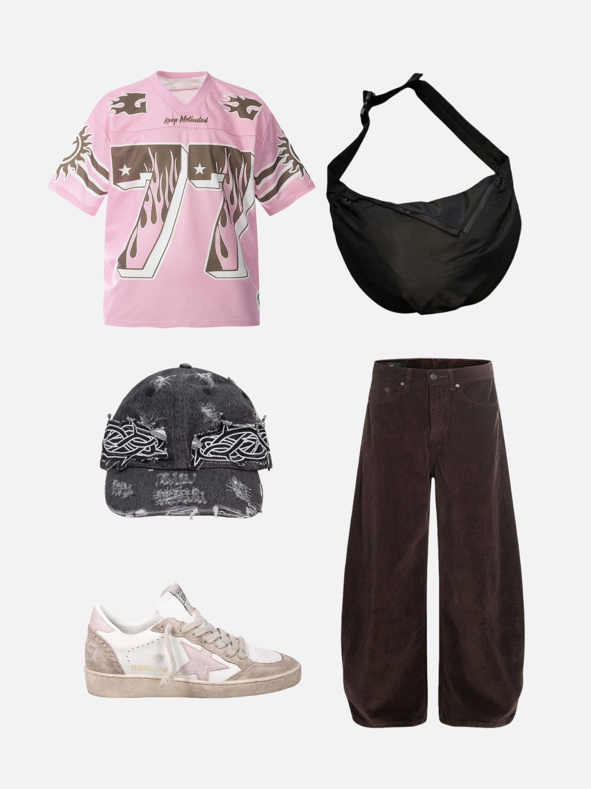 Haaura 77 Graphic Mesh Sport Top