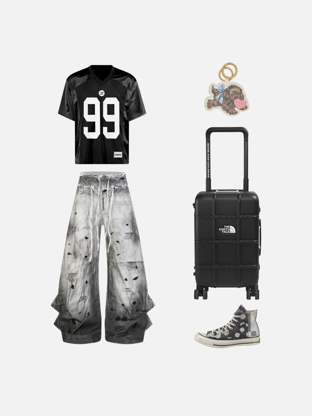 Haaura Boxy Mesh Panel Number 99 Jersey