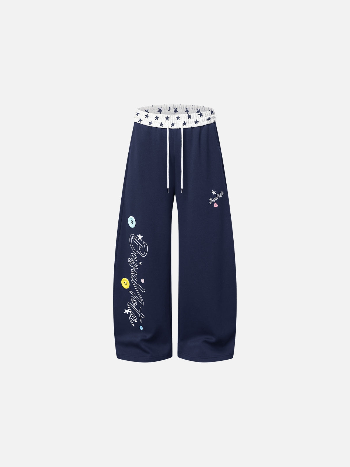 Haaura Star Waist Script Sweatpants