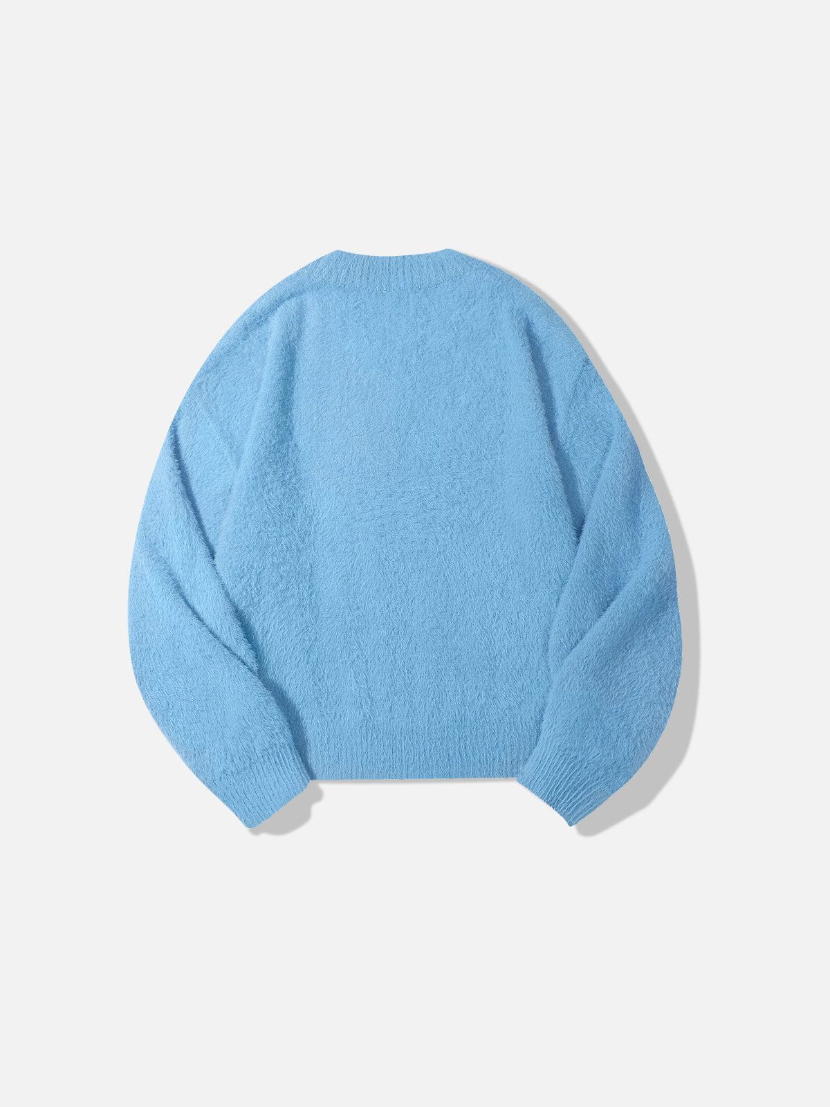 Haaura Apple Graphic Cropped Sweater