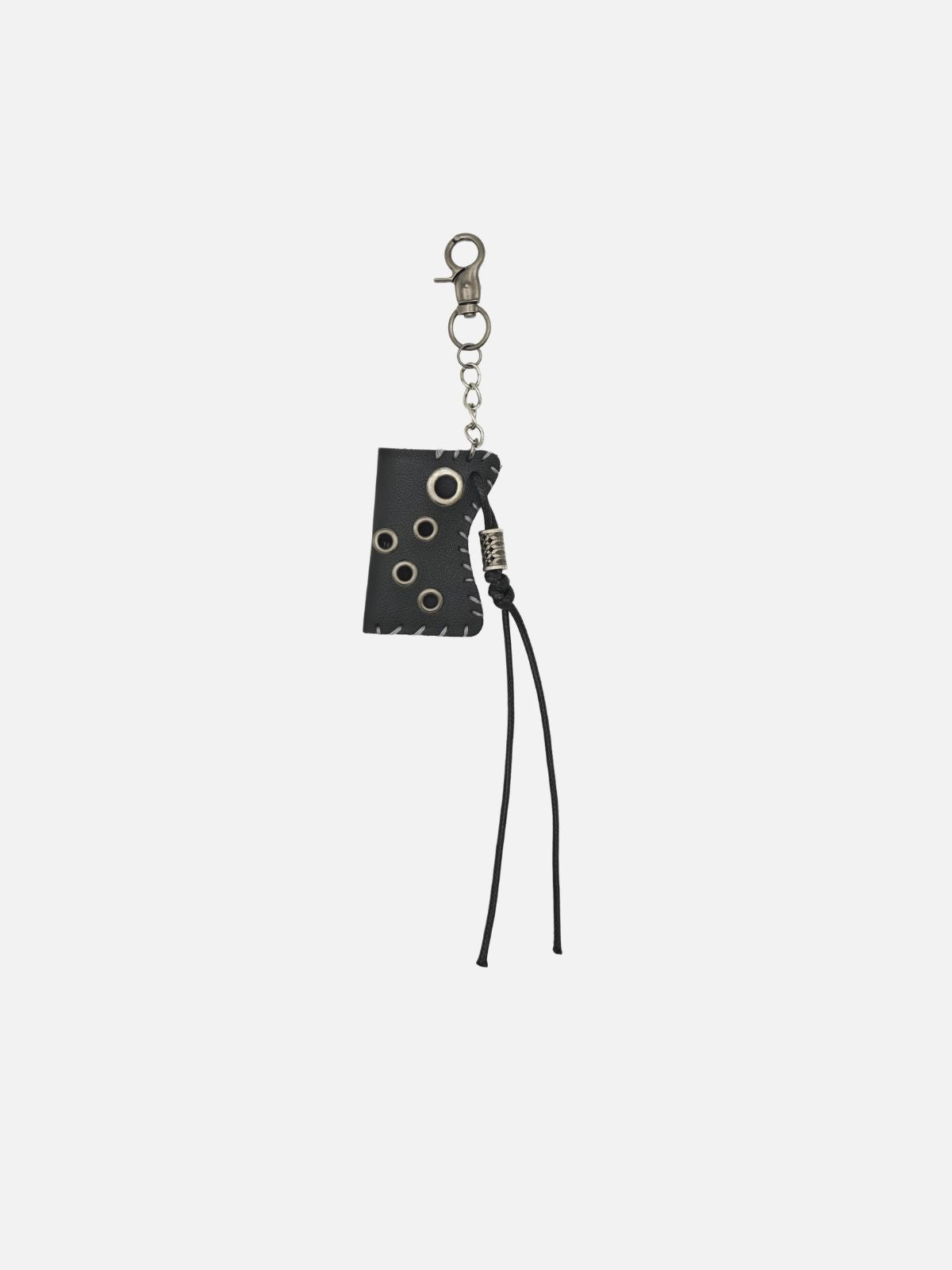Faux Leather Keychain
