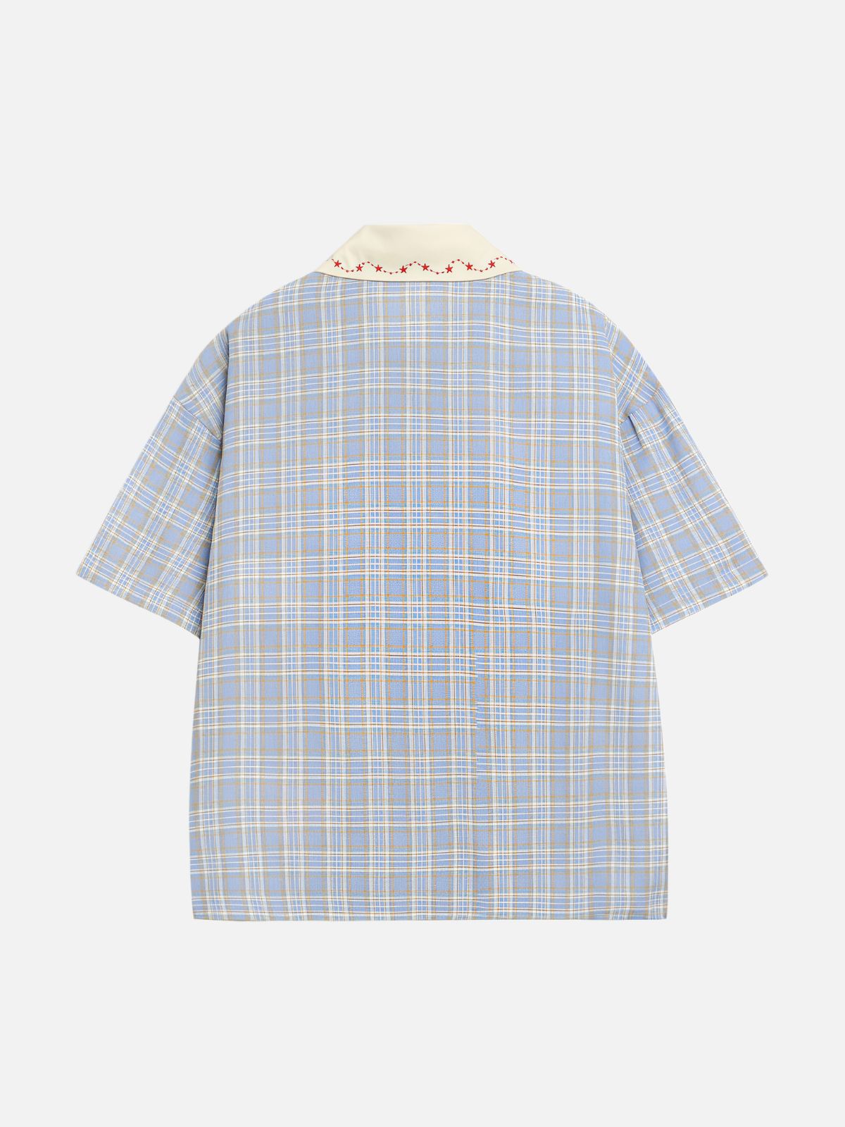 Haaura Bear & Cat Embroidery Shirt