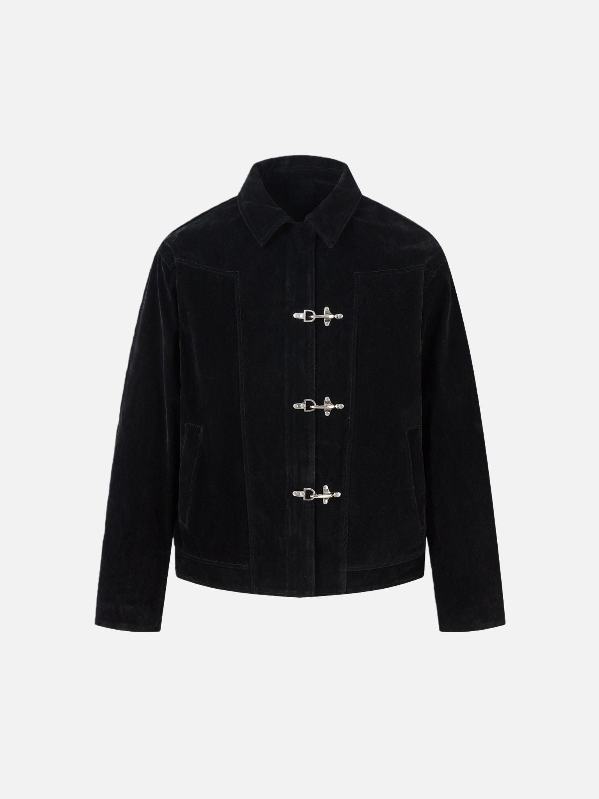 Haaura Corduroy Toggle Coat