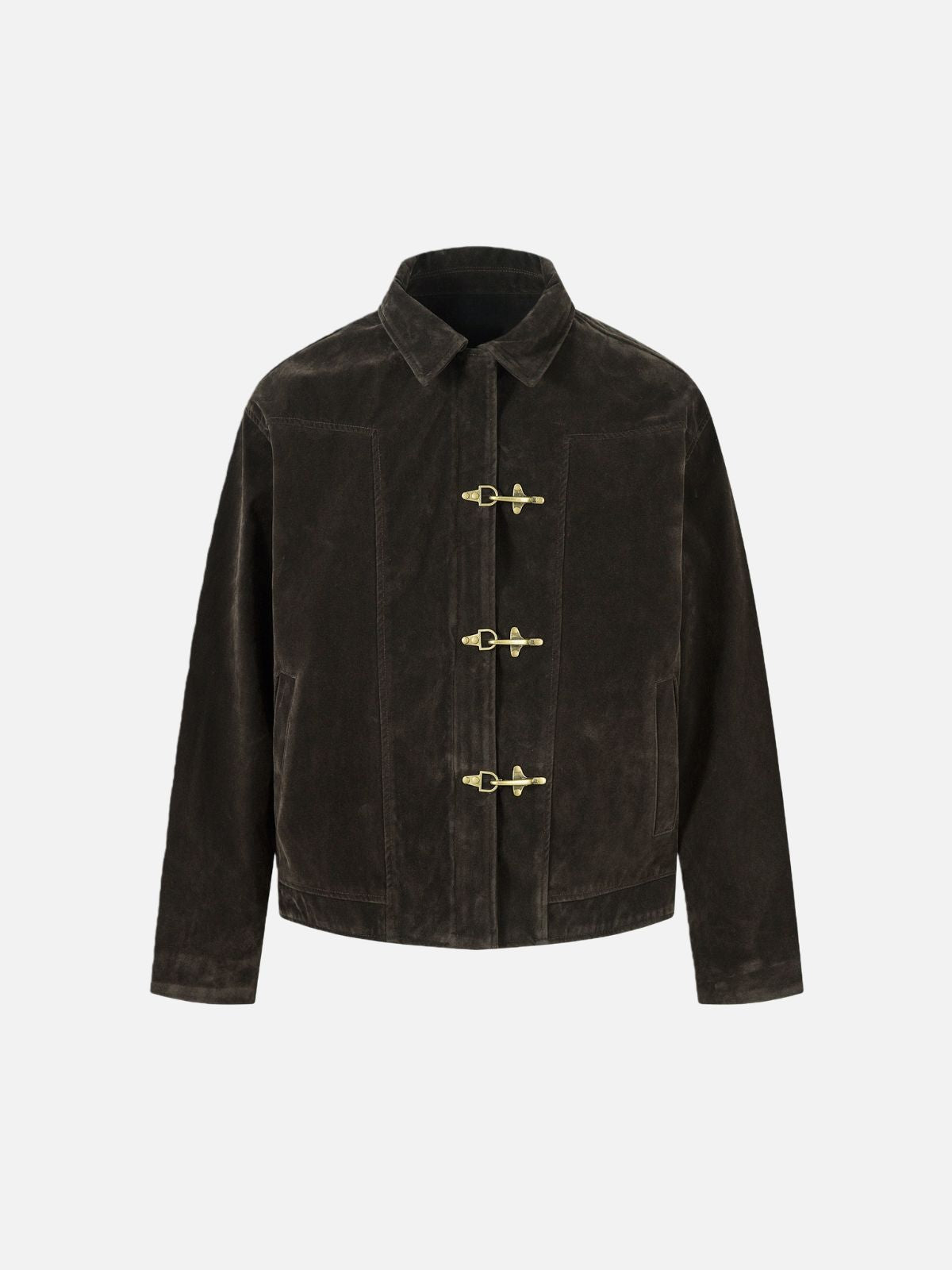Haaura Corduroy Toggle Coat