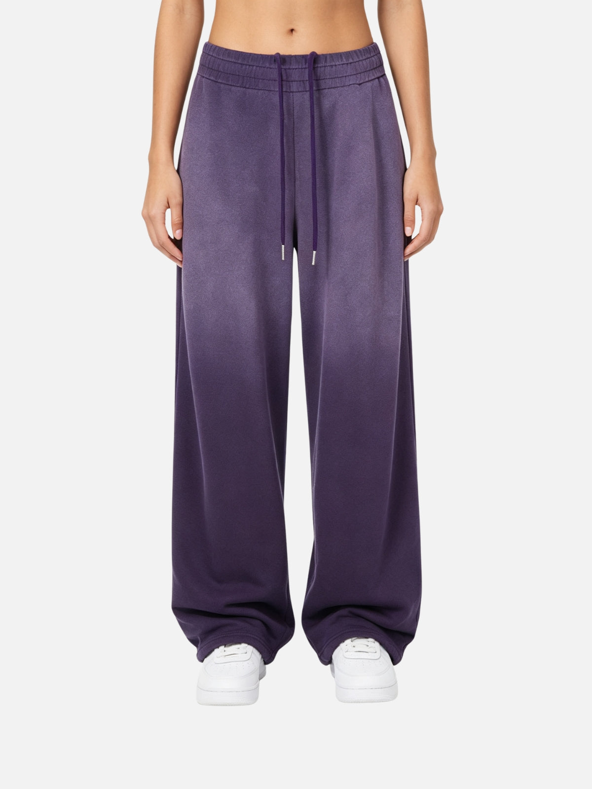 Haaura Washed Drawstring Baggy Sweatpants