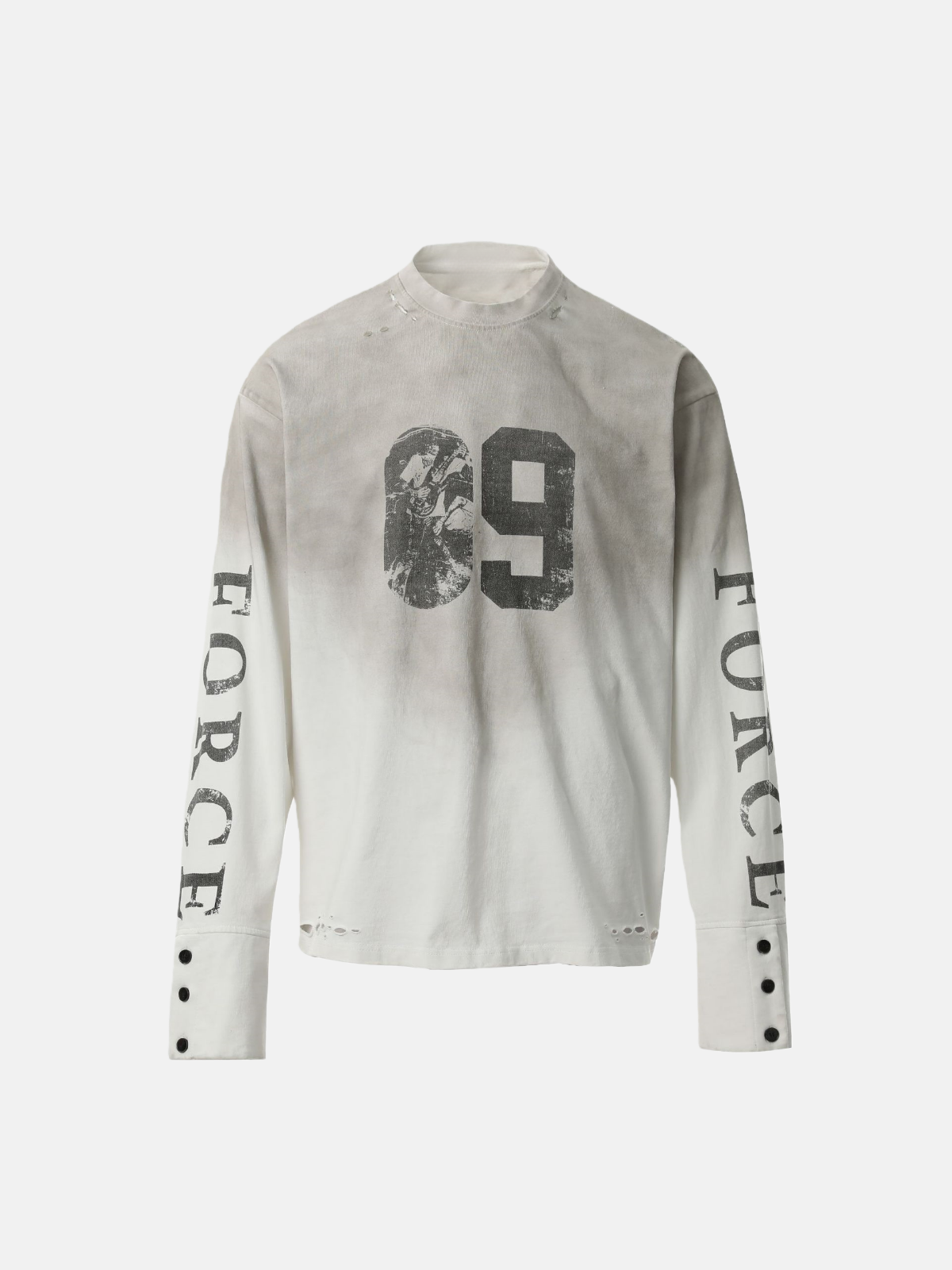 Haaura 09 Force Distressed Long Sleeve Tee