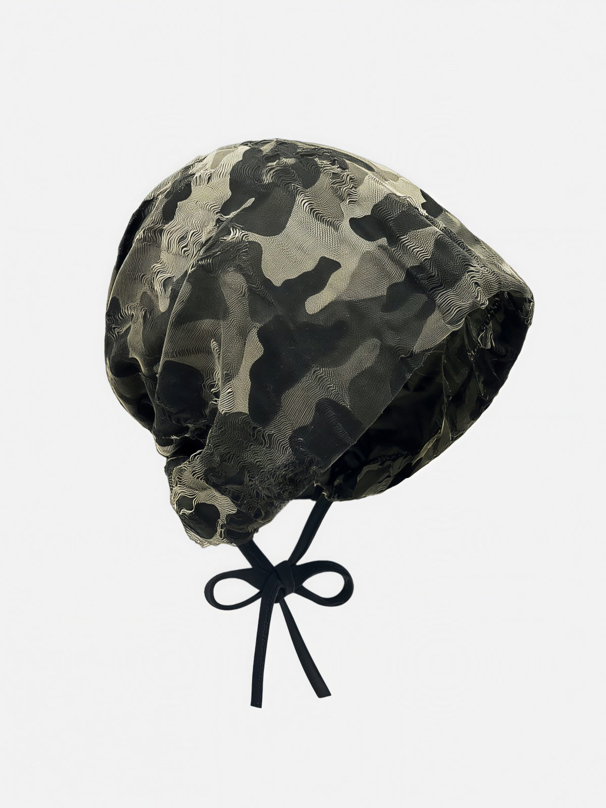 Distressed Camo Tie Headwrap