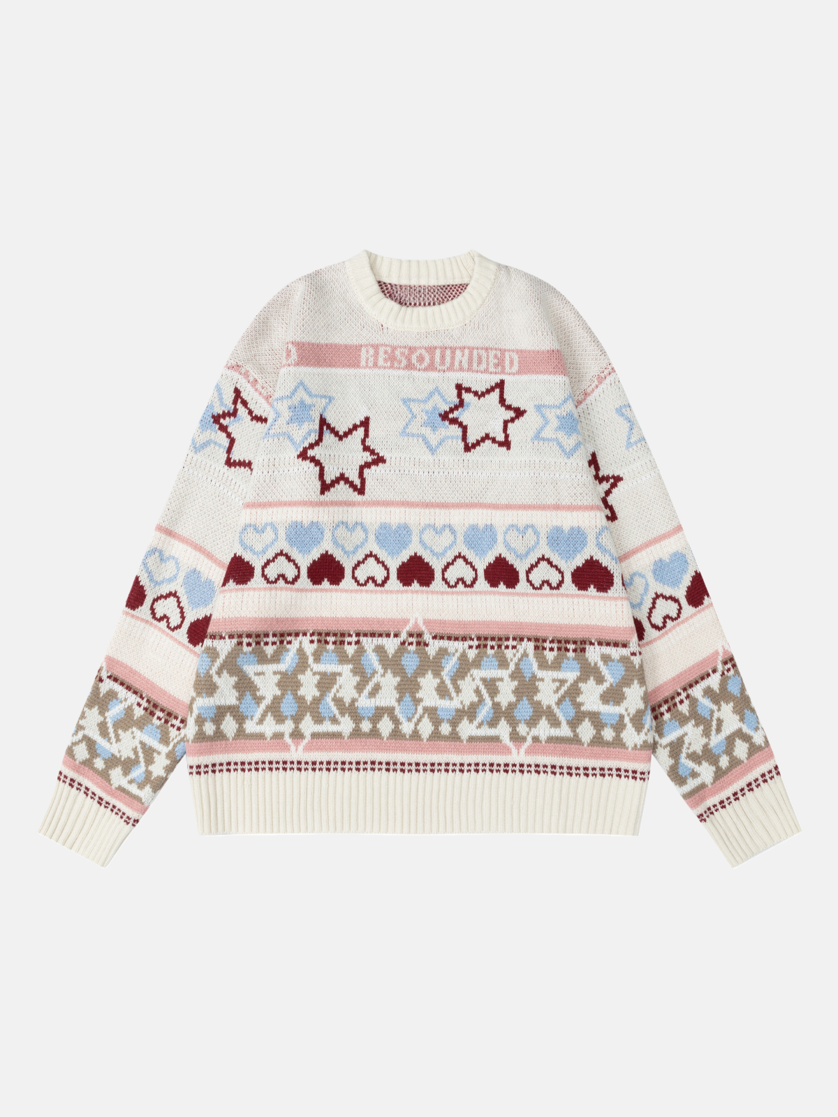 Haaura Star Fair Isle Sweater