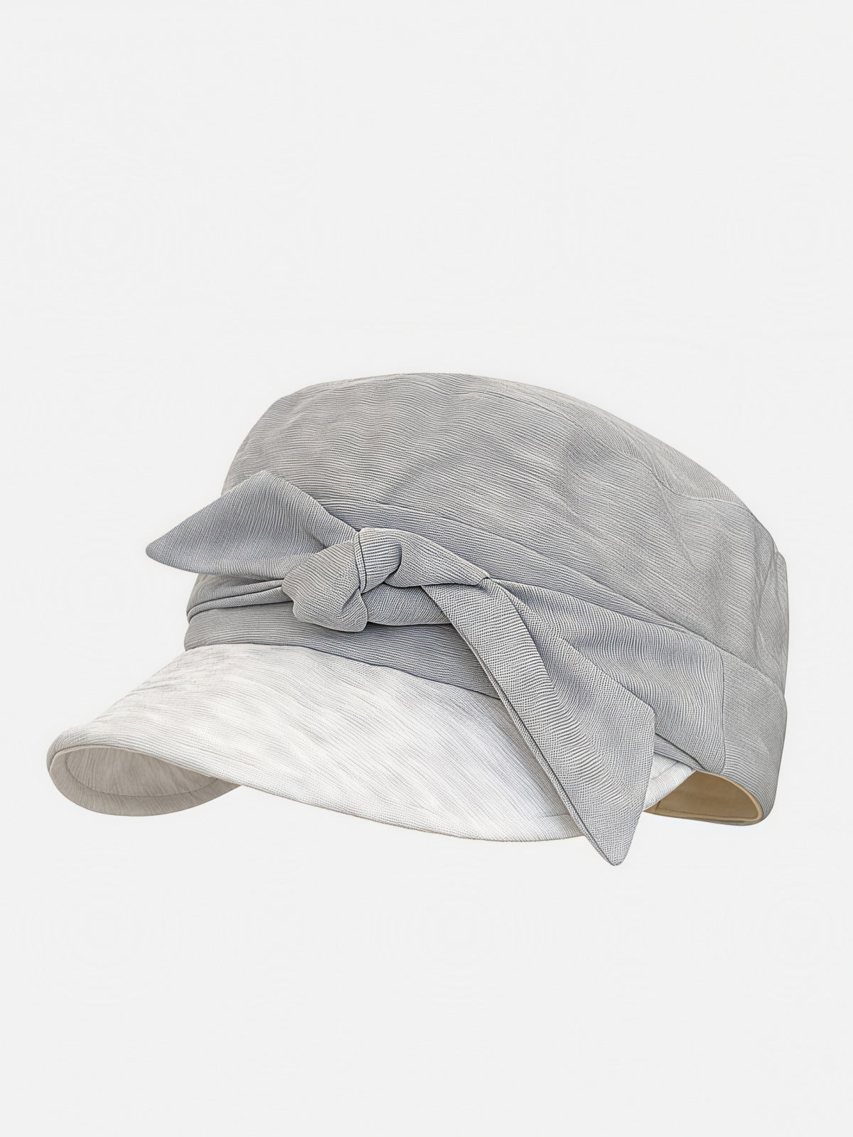 Bow Detail Flat Cap