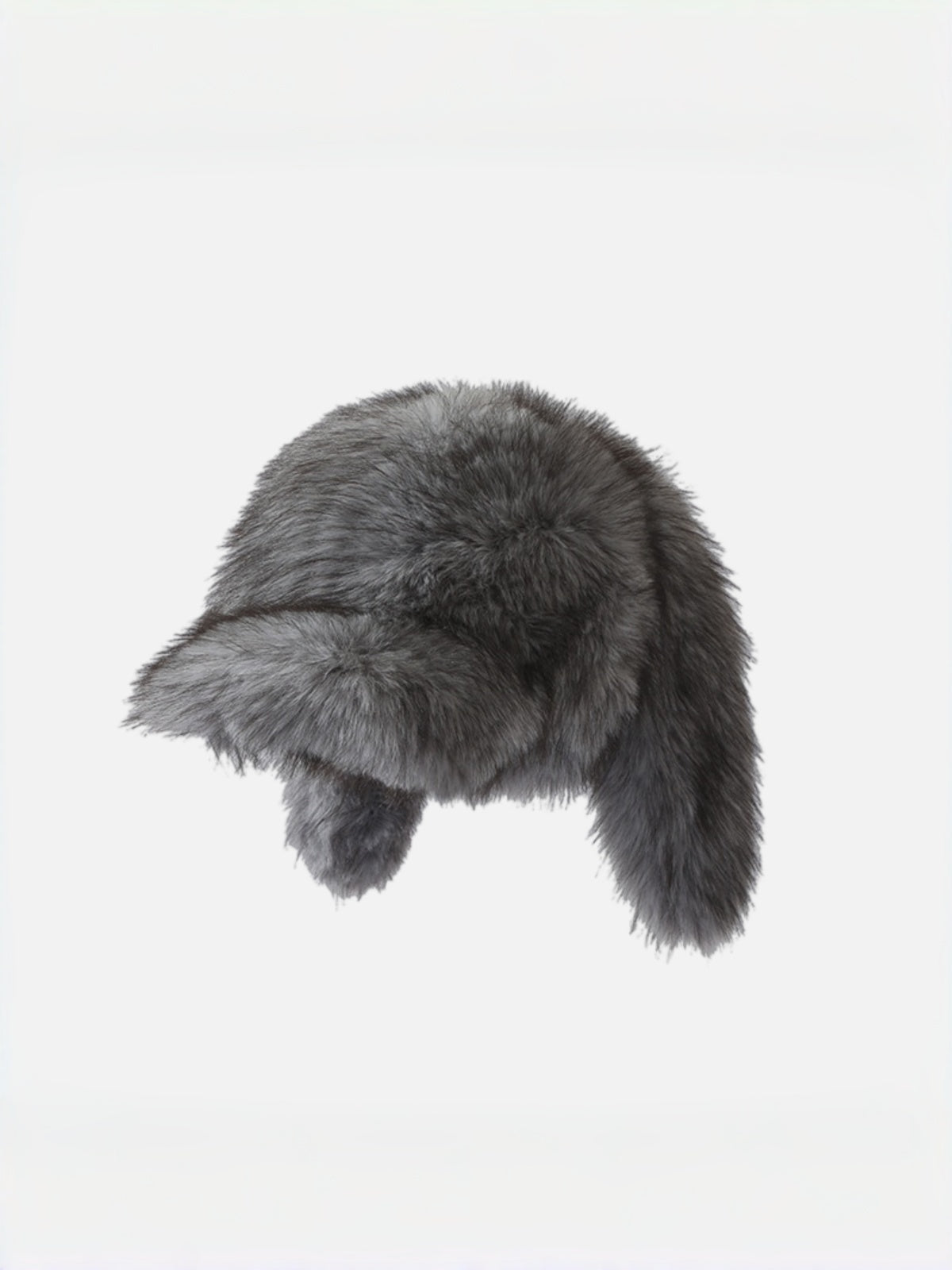 Spotted Fluffy Bunny Ear Hat