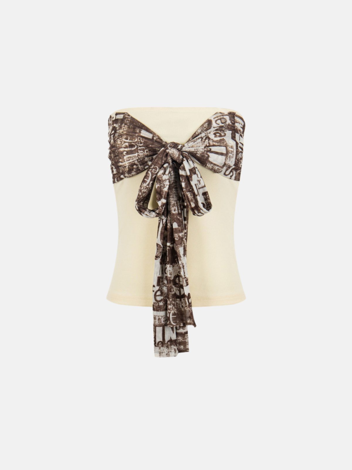 Haaura Ribbon Bow Bandeau Top