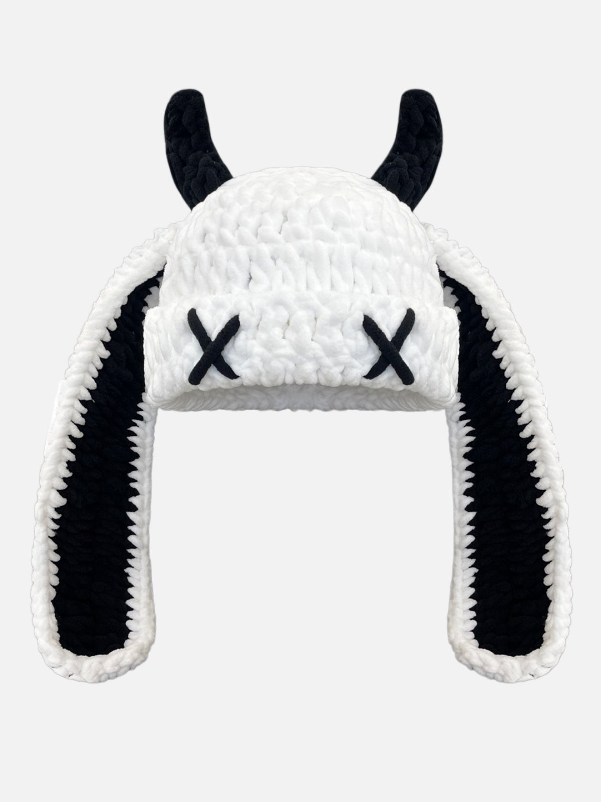 Devil Horns X Eyes Beanie