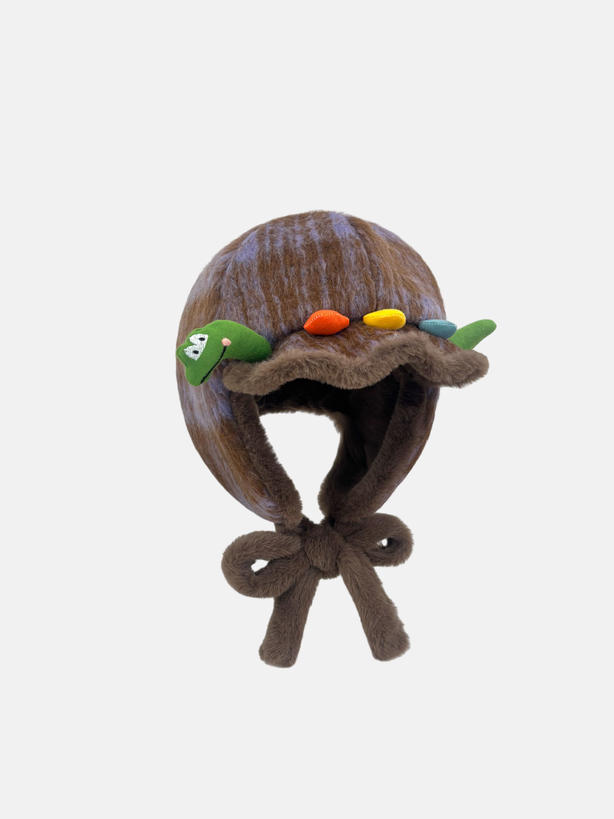 Haaura Dino & Friends Pompom Earflap Hat