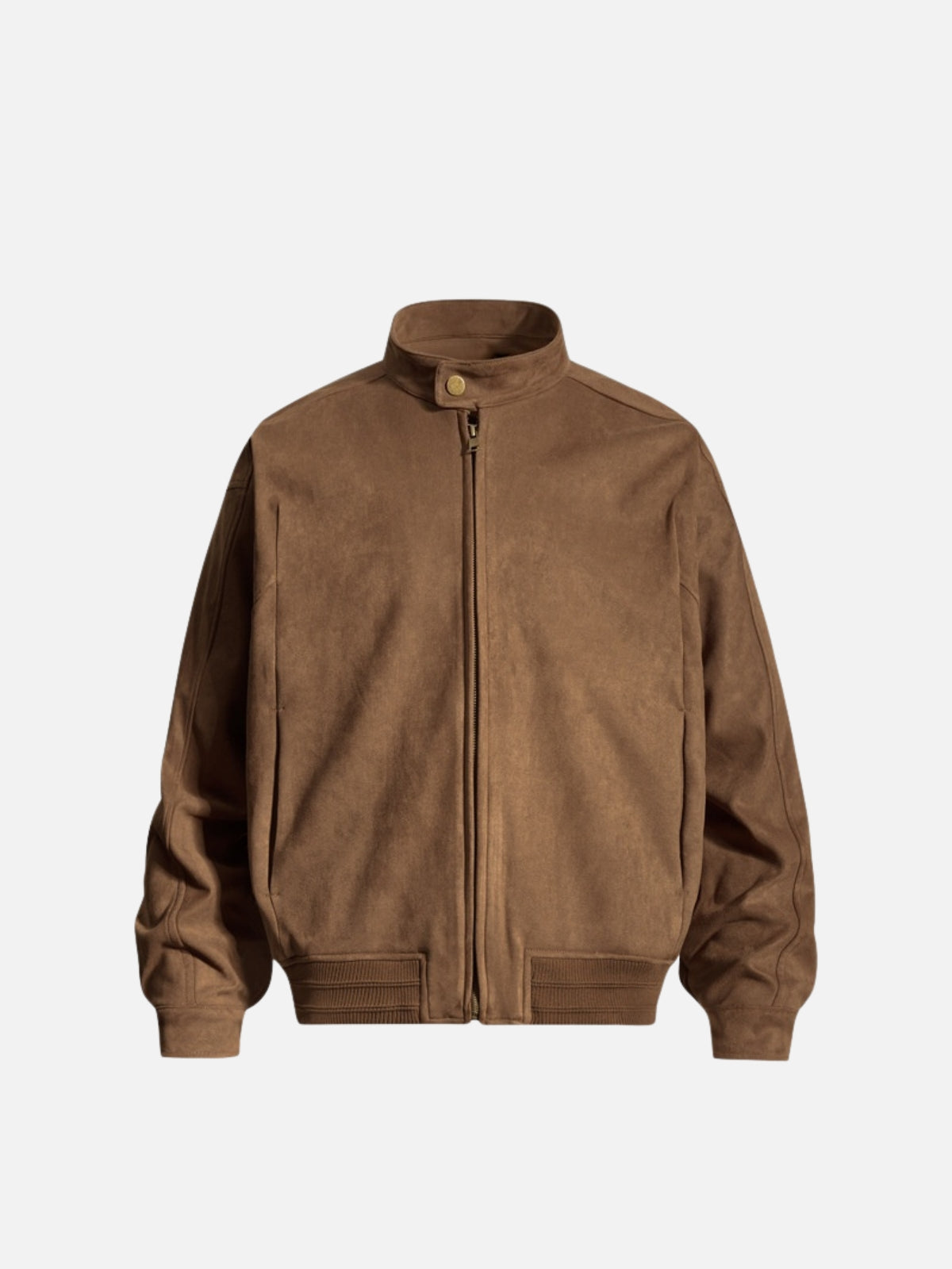 Haaura Suede Zip Up Jacket