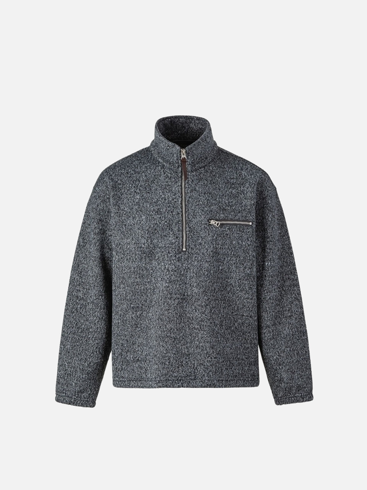 Haaura Heathered Half-Zip Jacket