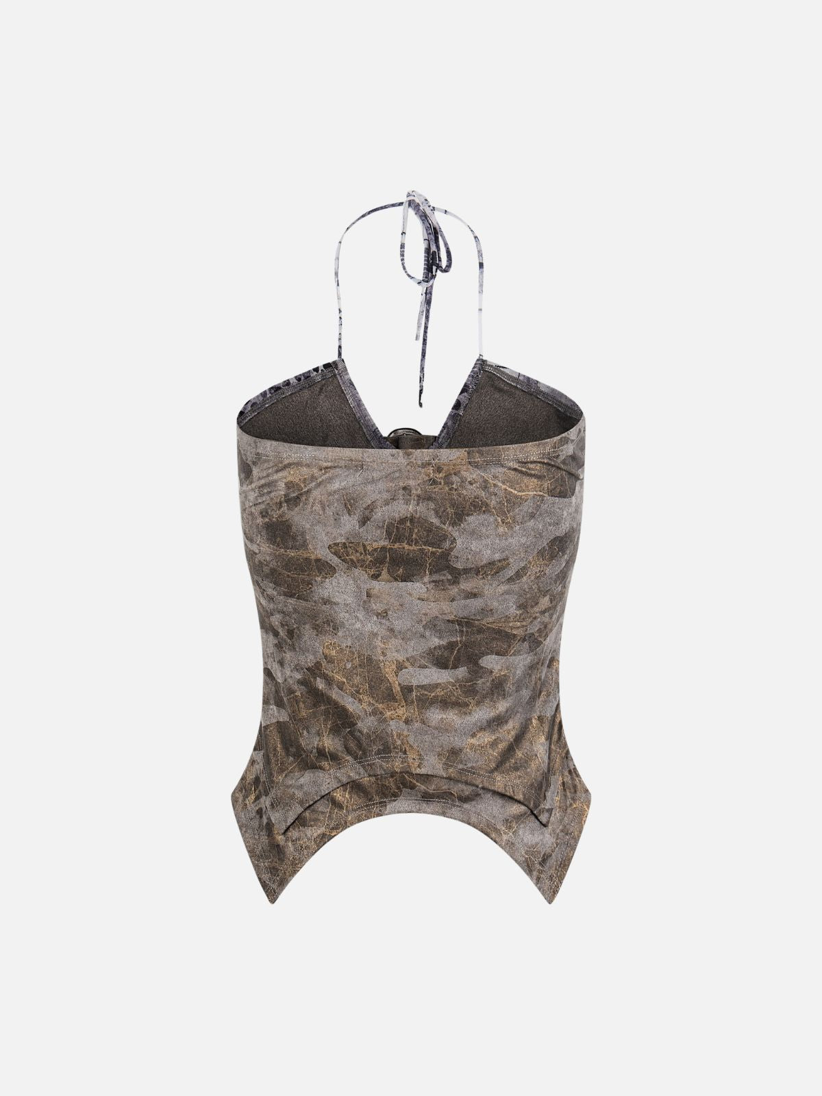 Haaura Belted Halter Top