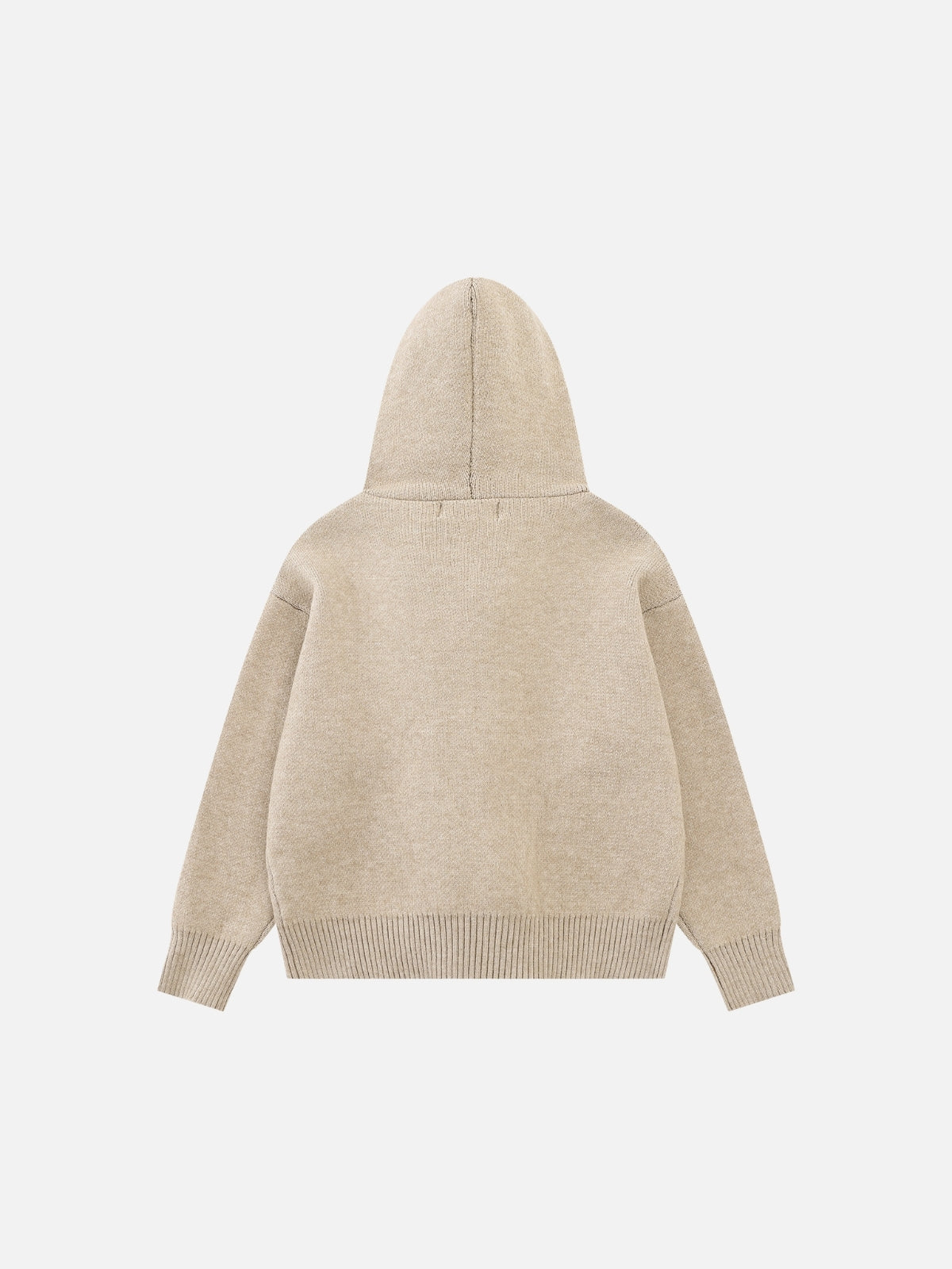 Haaura Fur Trim Star Hooded Cardigan