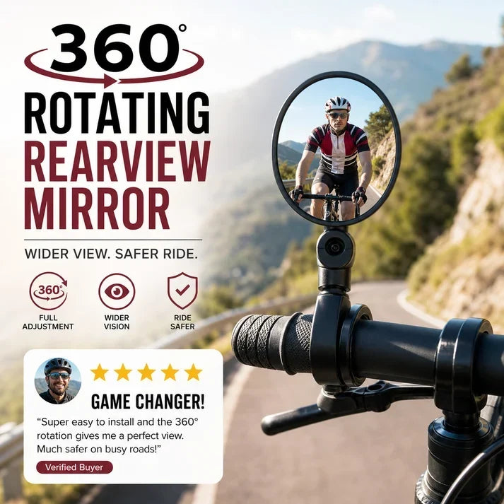 360° Rotating Rearview Mirror(1 Set 2 Pcs)