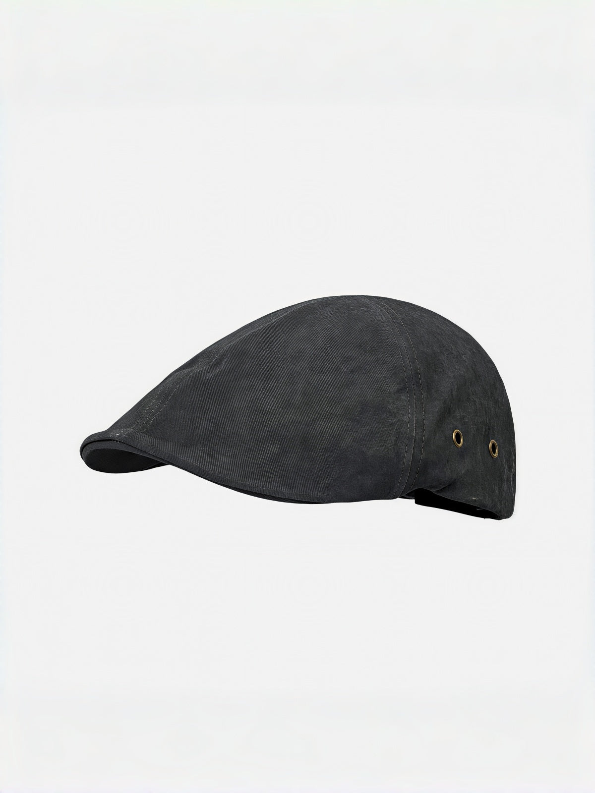 Washed Eyelet Flat Beret
