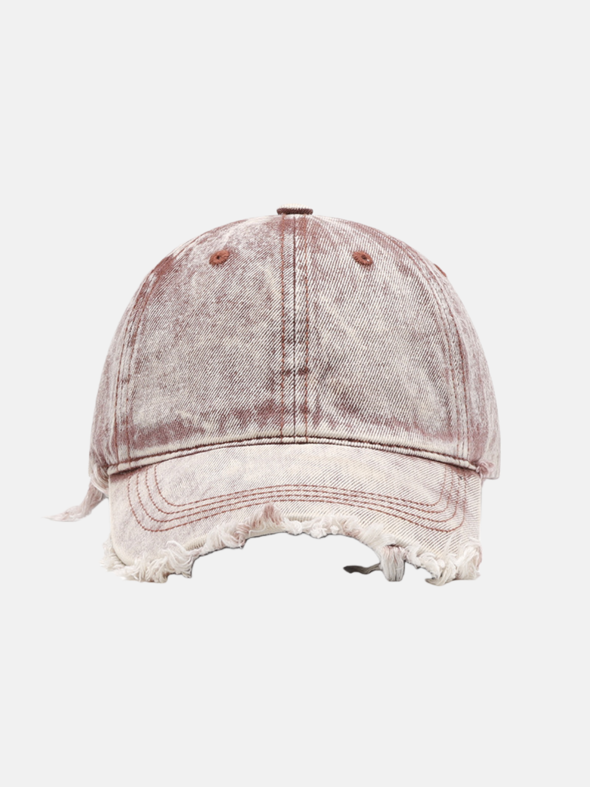 Fringe Denim Cap