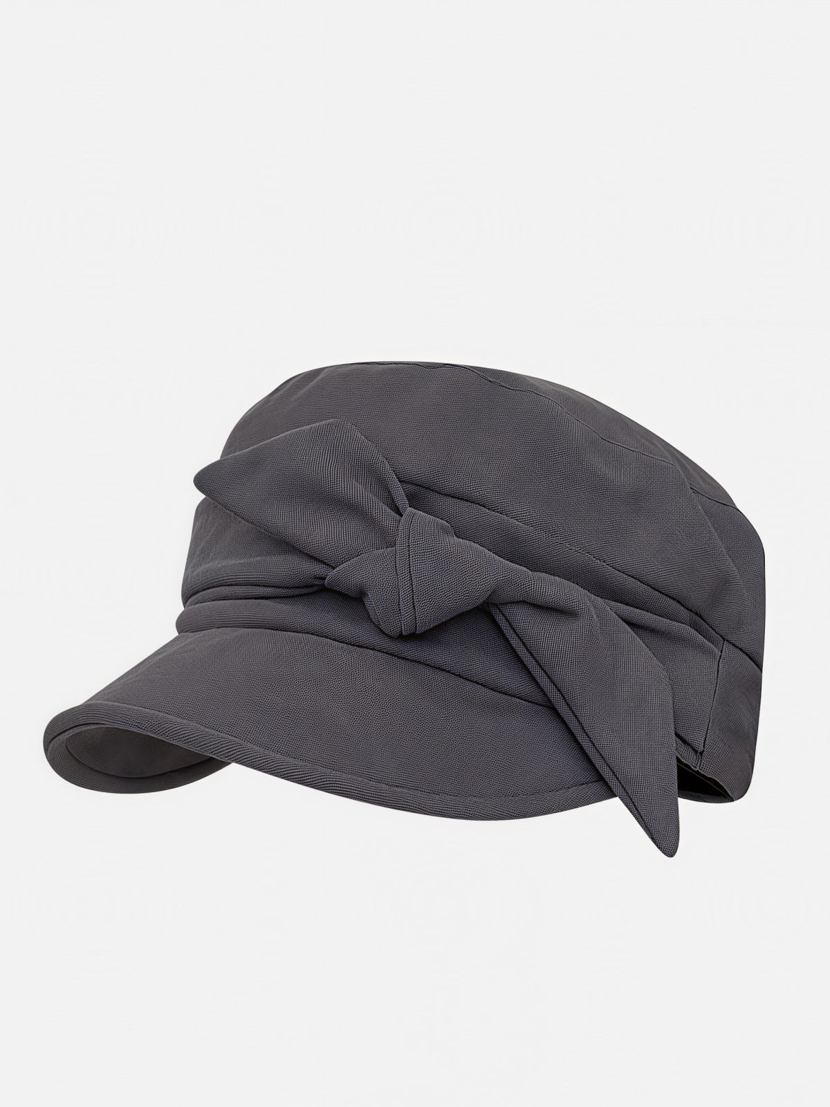 Bow Detail Flat Cap