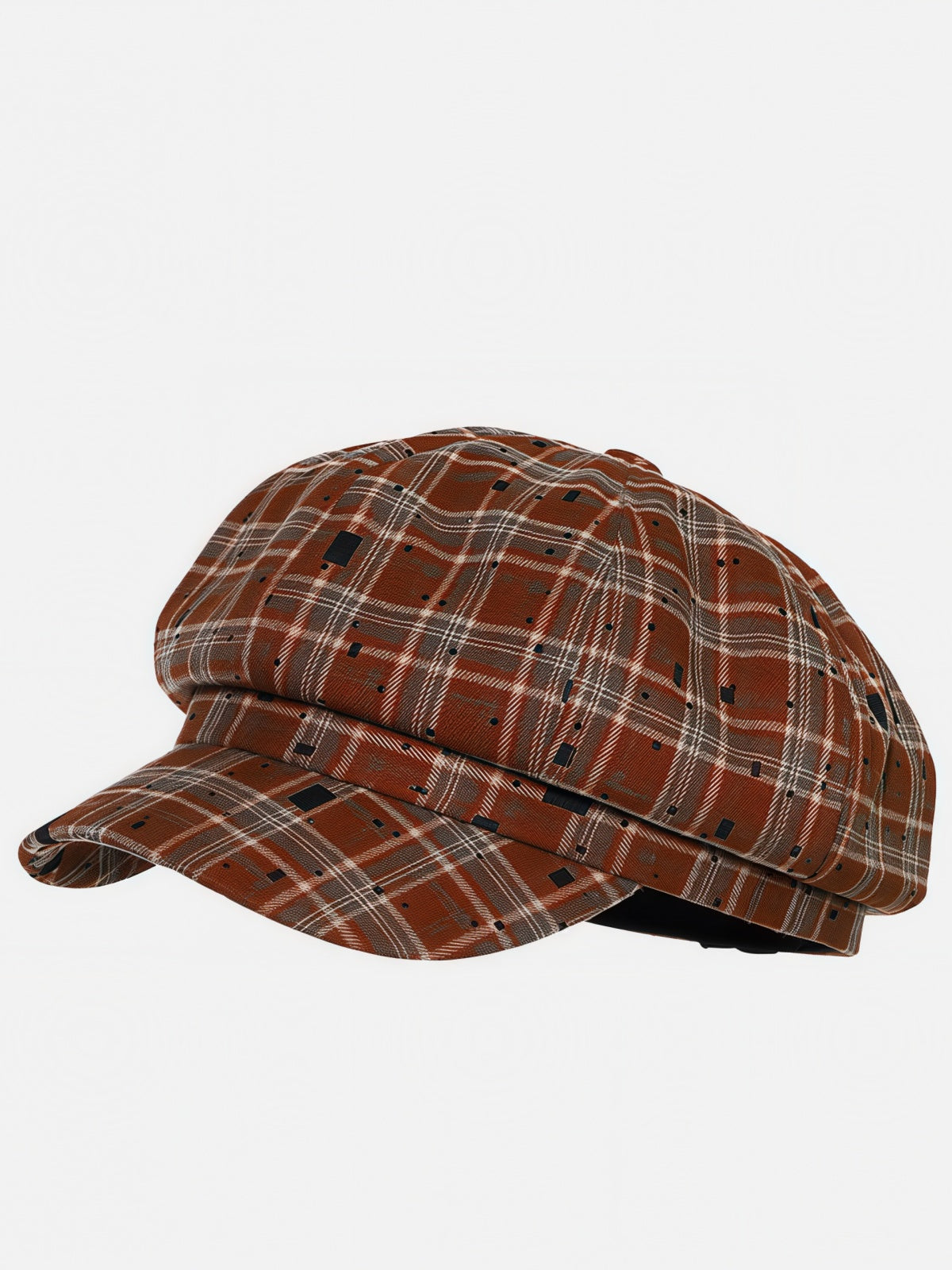 Plaid Newsboy Cap