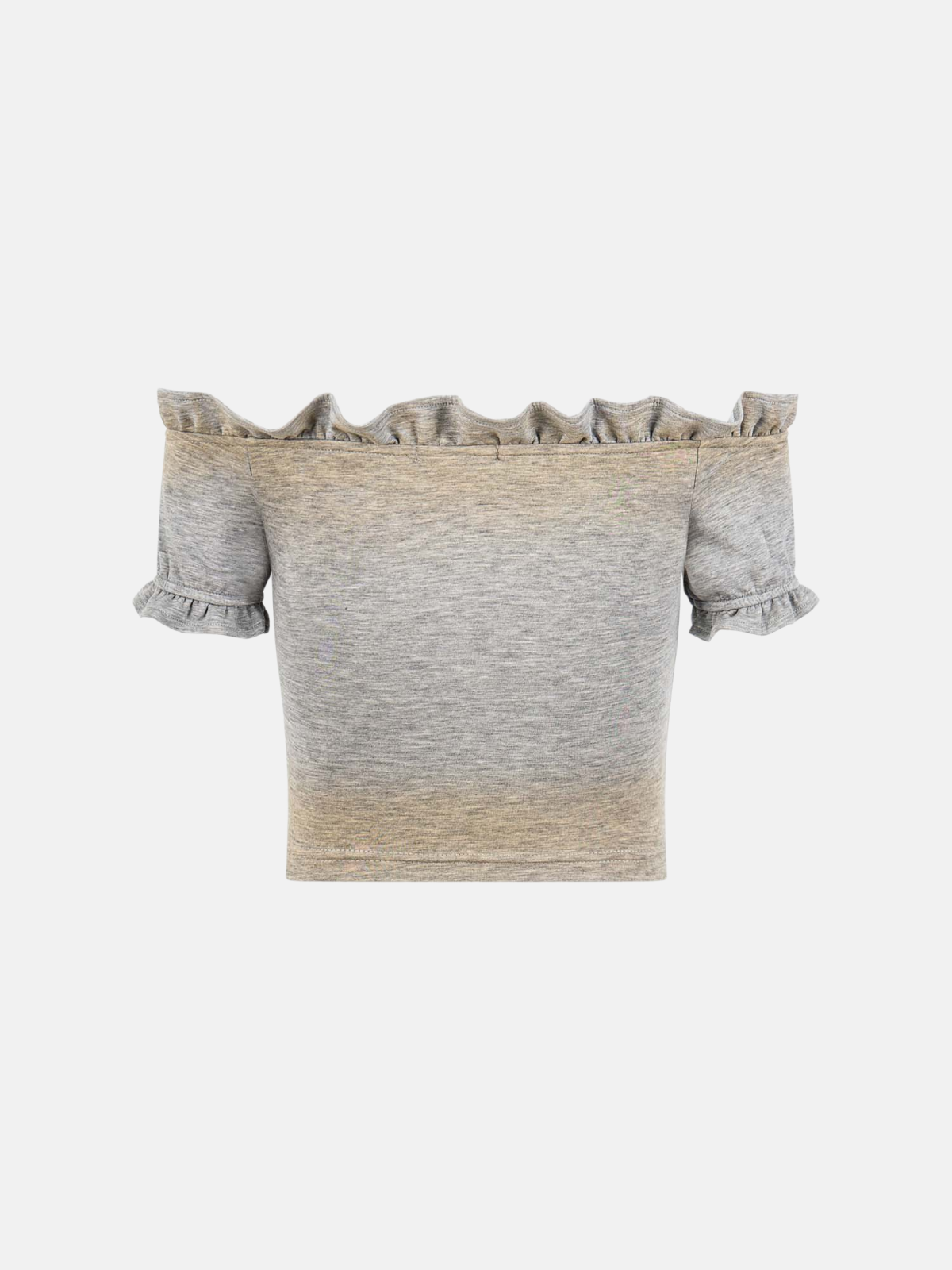 Haaura Off-Shoulder Ruffle Cayler Graphic Tee