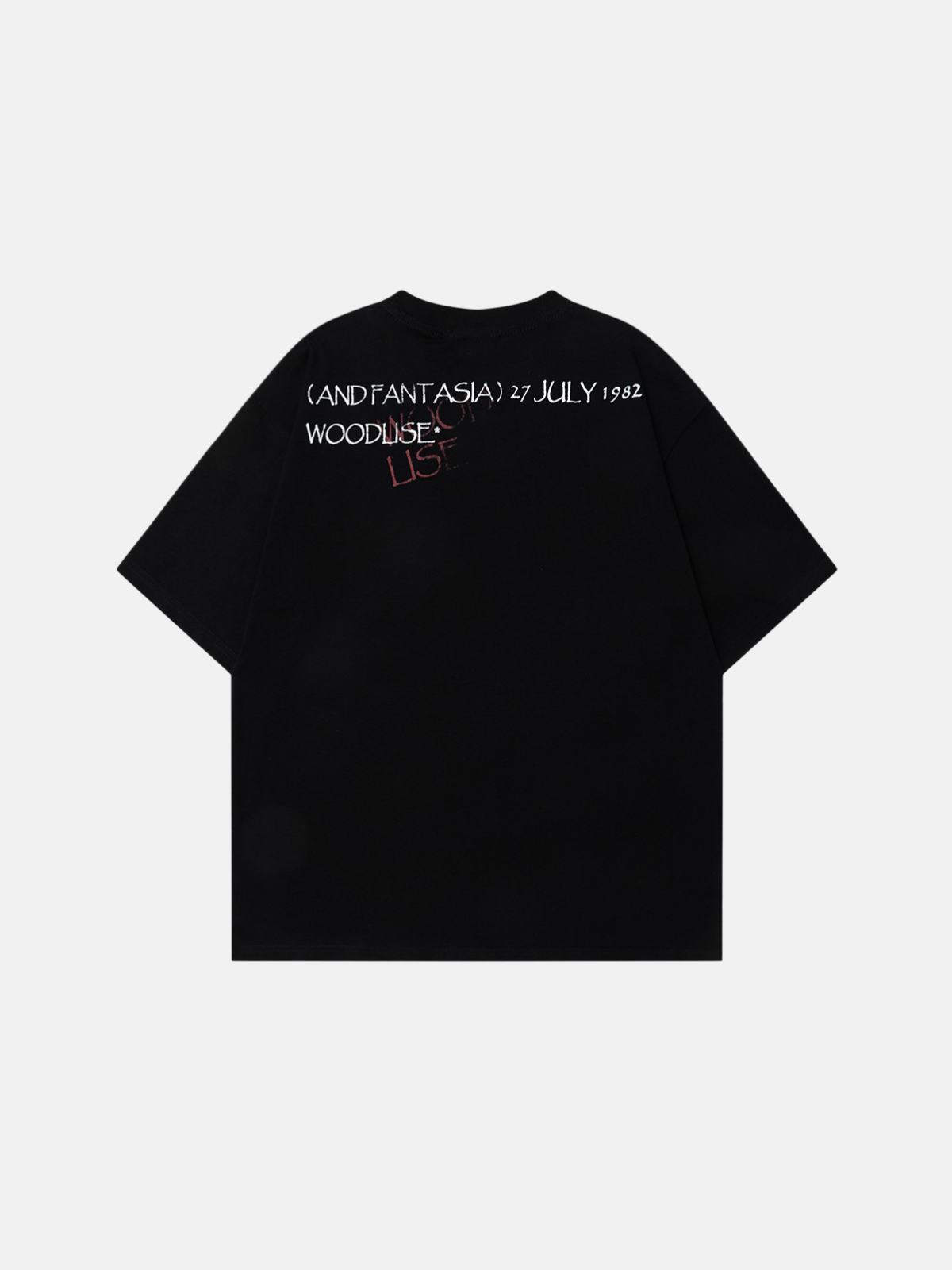 Haaura Vintage Text Print Tee
