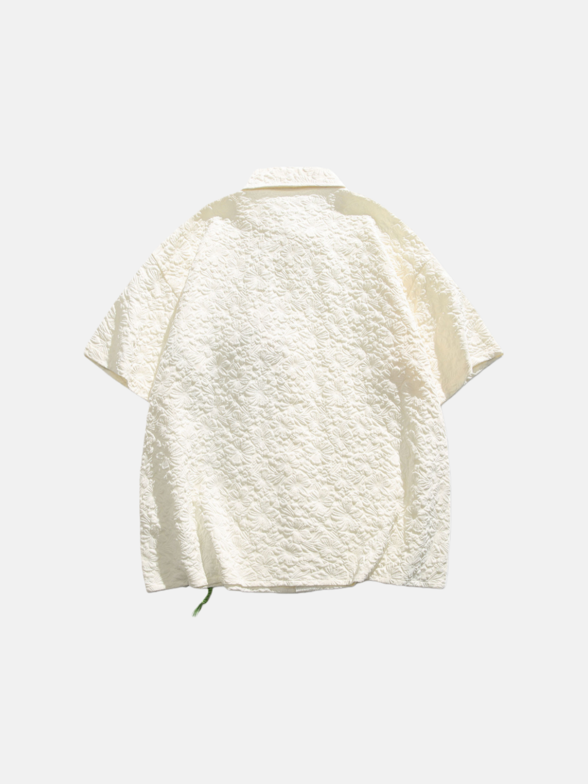 Haaura Textured Floral Short Sleeve Shirt