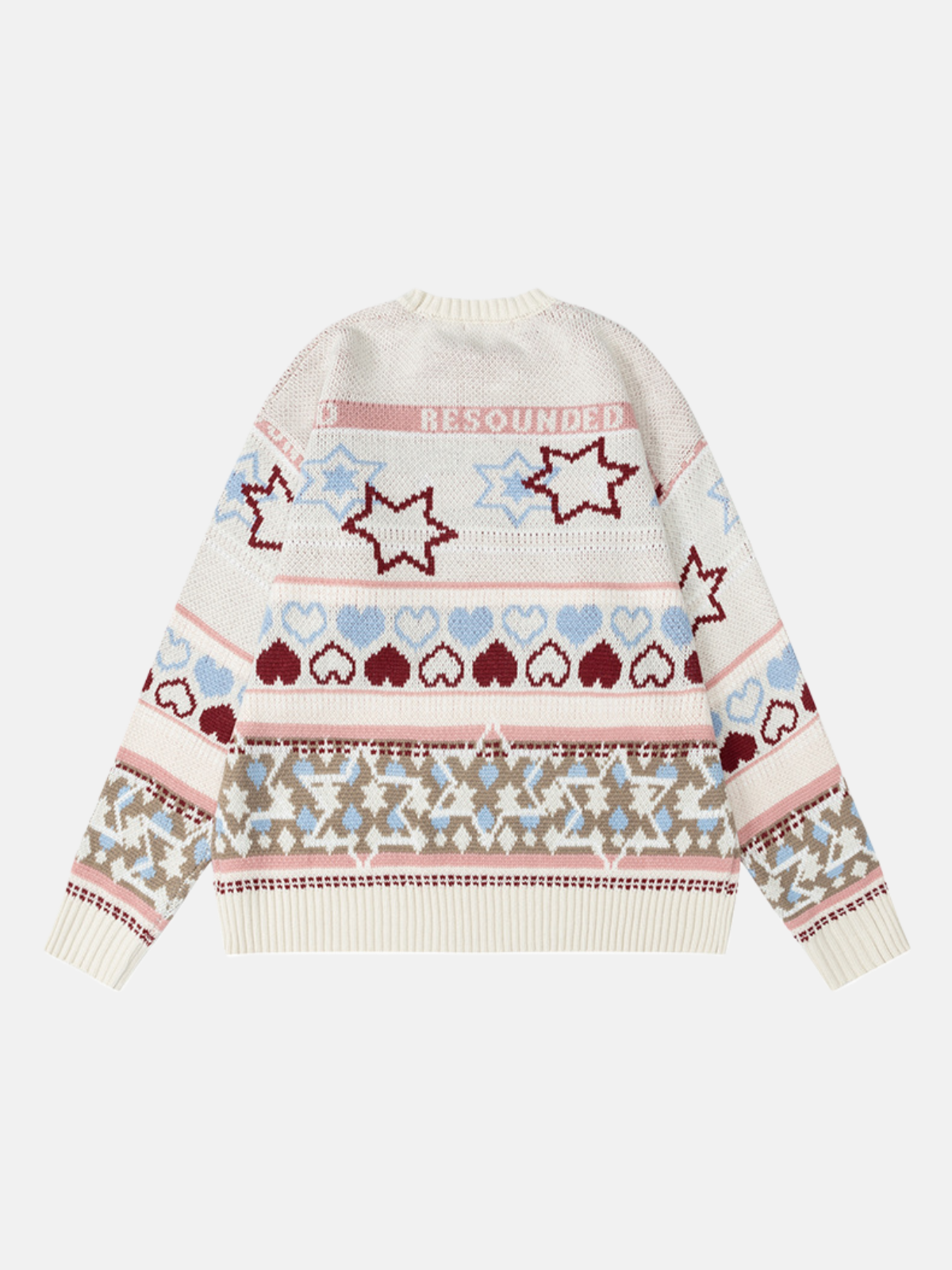 Haaura Star Fair Isle Sweater