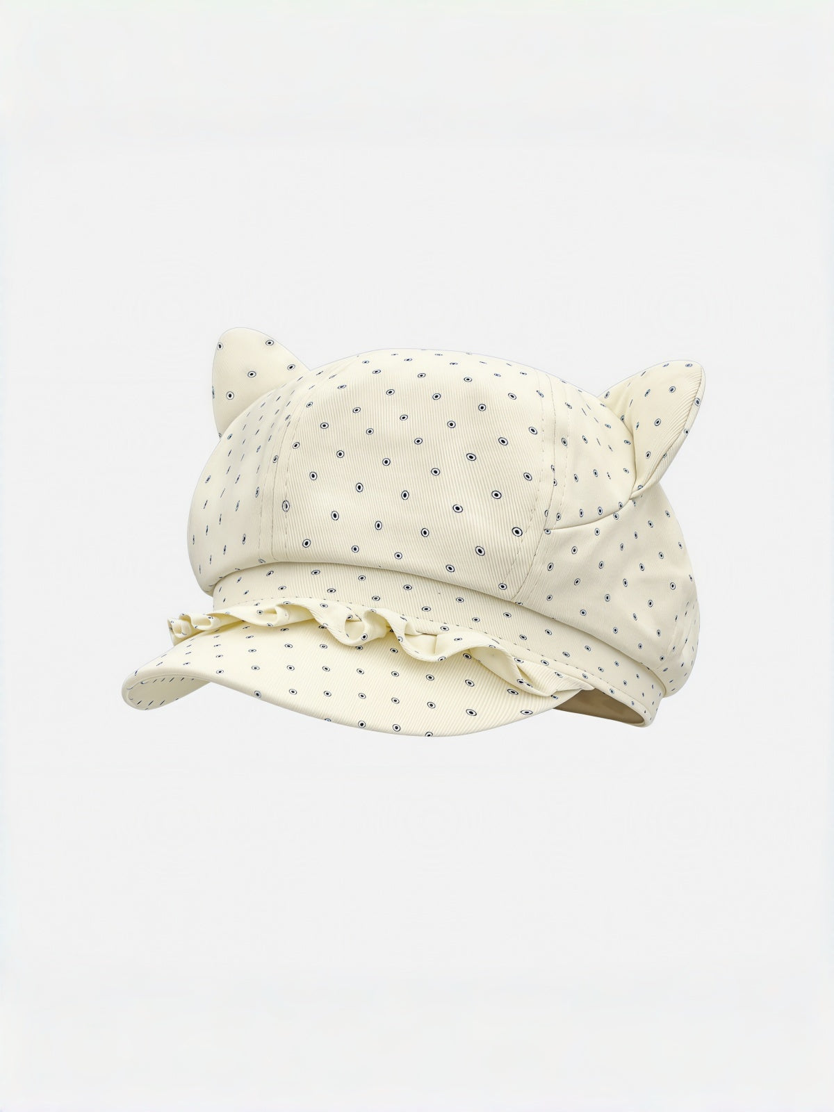 Ruffled Cat Ear Cap