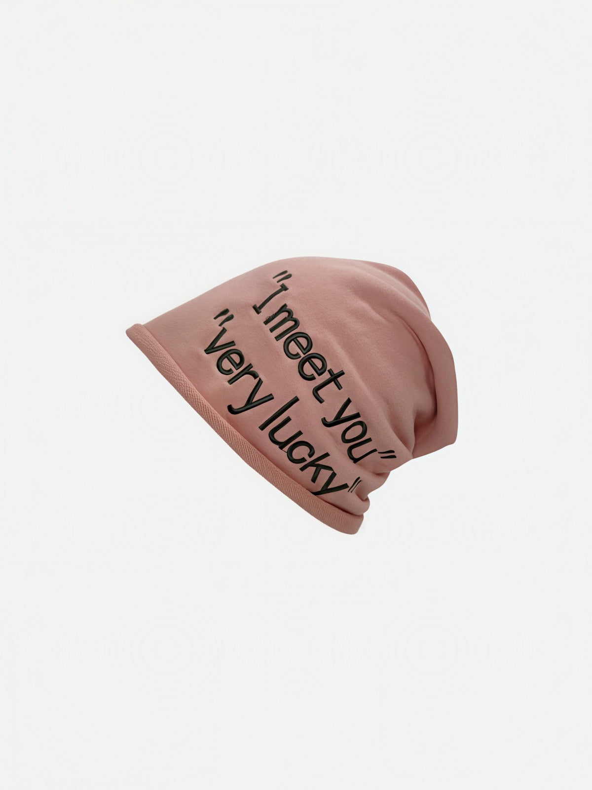 Lucky Slogan Beanie